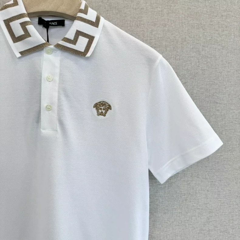 Versace White polo shirt