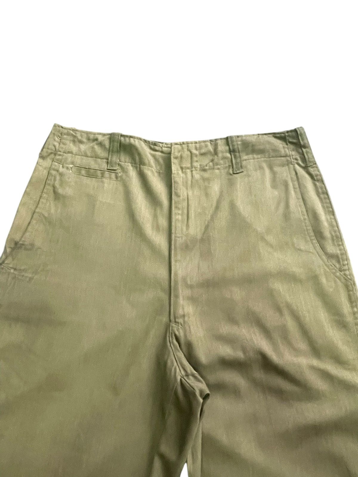 Japanese Brand × Vintage Vintage 1974 Japanese Army Herringbone Trouser Size US 30 / EU 46 - 5 Thumbnail