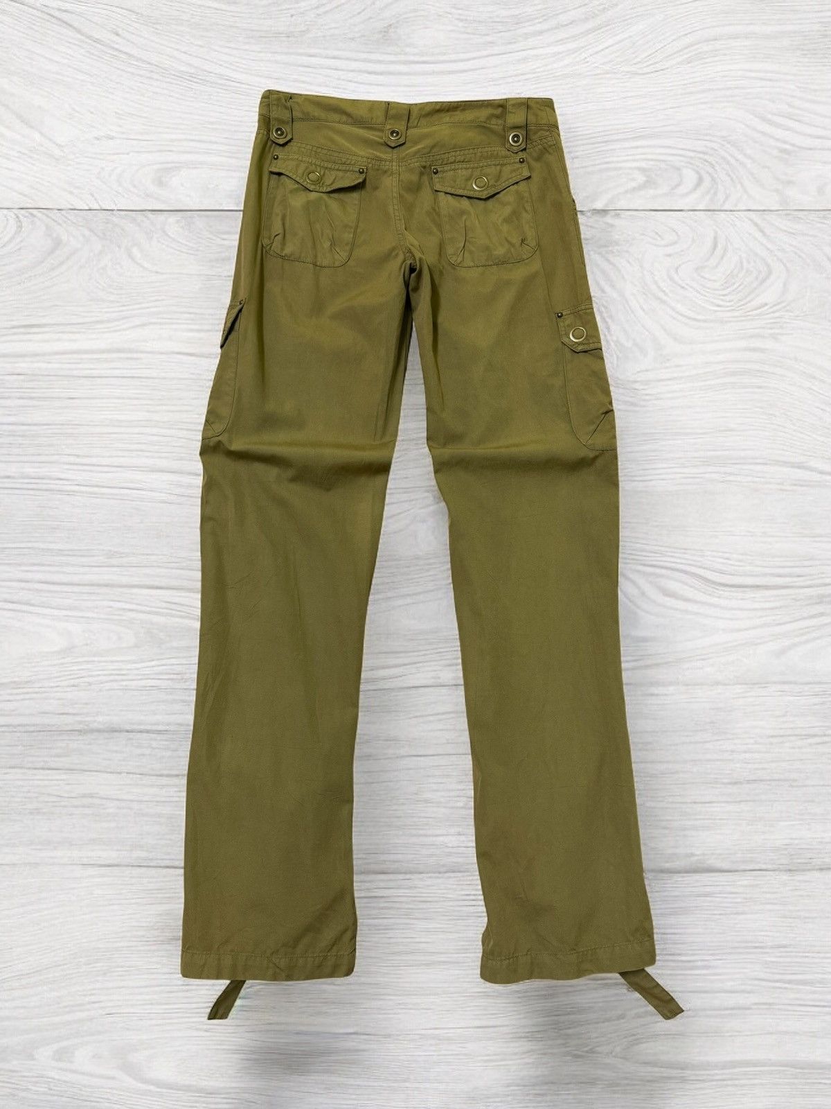 If Six Was Nine × Japanese Brand × Le Grande Bleu (L.G.B.) Y2K M'E'J'A BONDAGE CARGO PANT Size US 30 / EU 46 - 2 Thumbnail