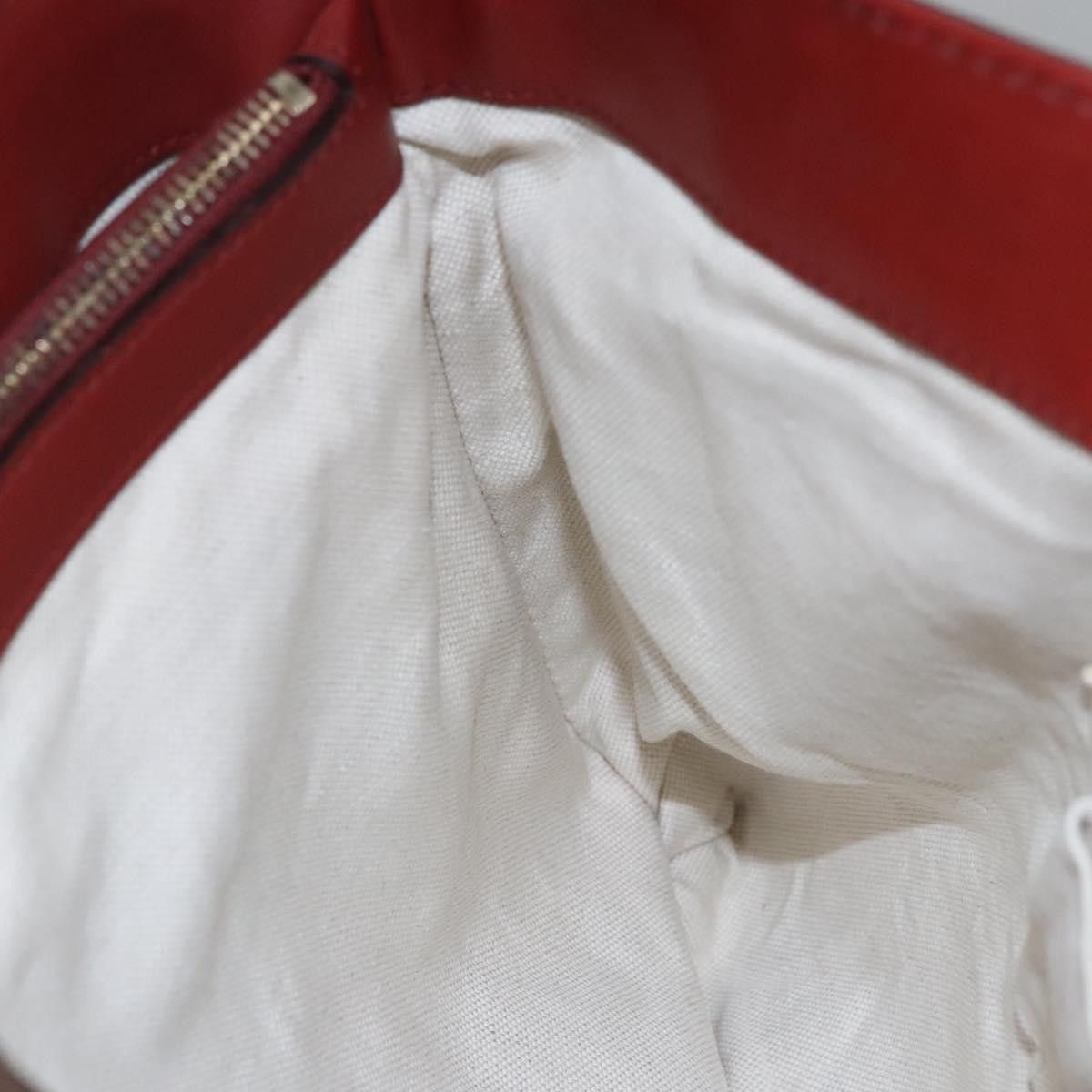 Gucci GUCCI GG Canvas Tote Bag Beige Gold Red Size ONE SIZE - 20 Thumbnail
