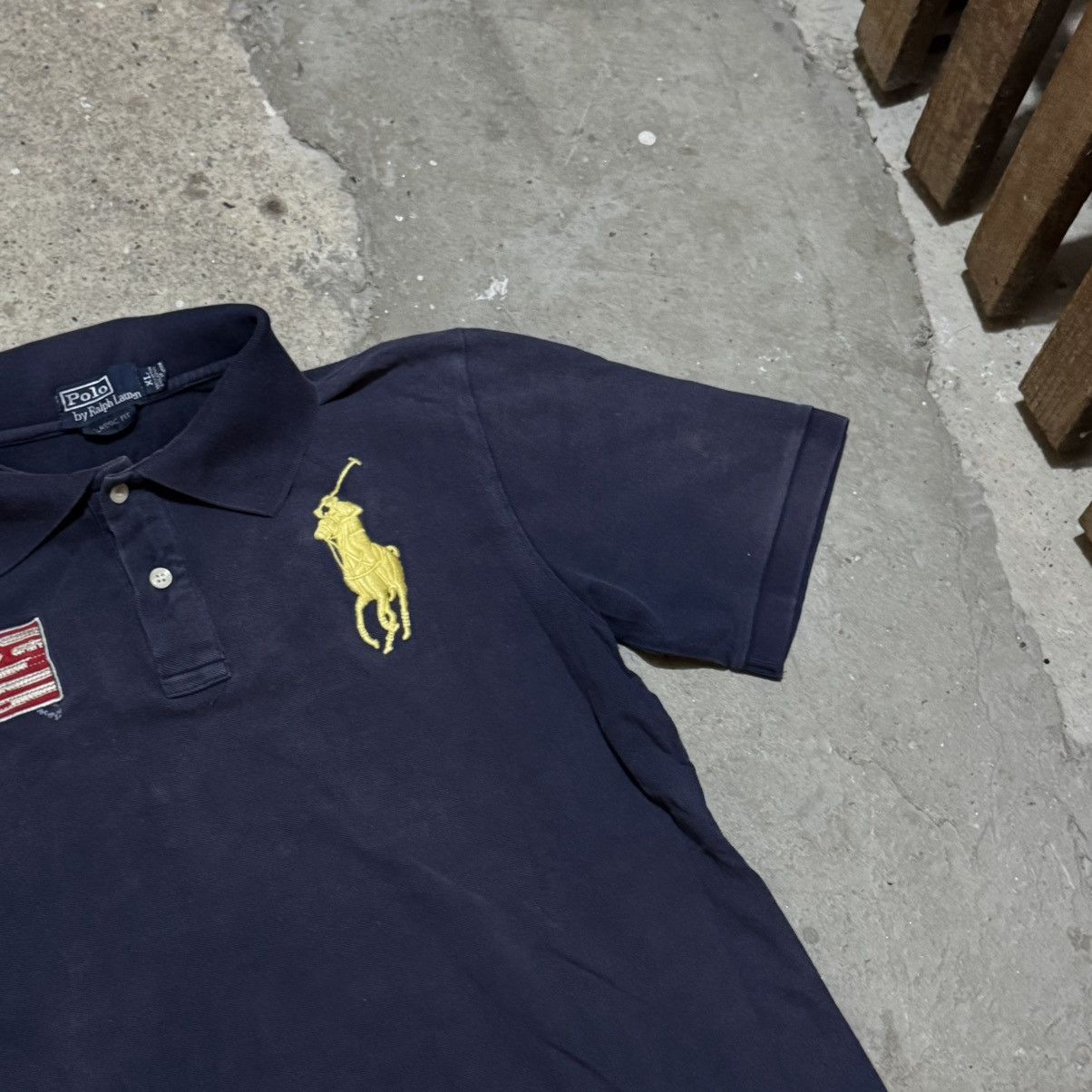 Polo Ralph Lauren × Ralph Lauren Vintage Polo Ralph Lauren y2k embroidered usa flag Size US XL / EU 56 / 4 - 5 Thumbnail