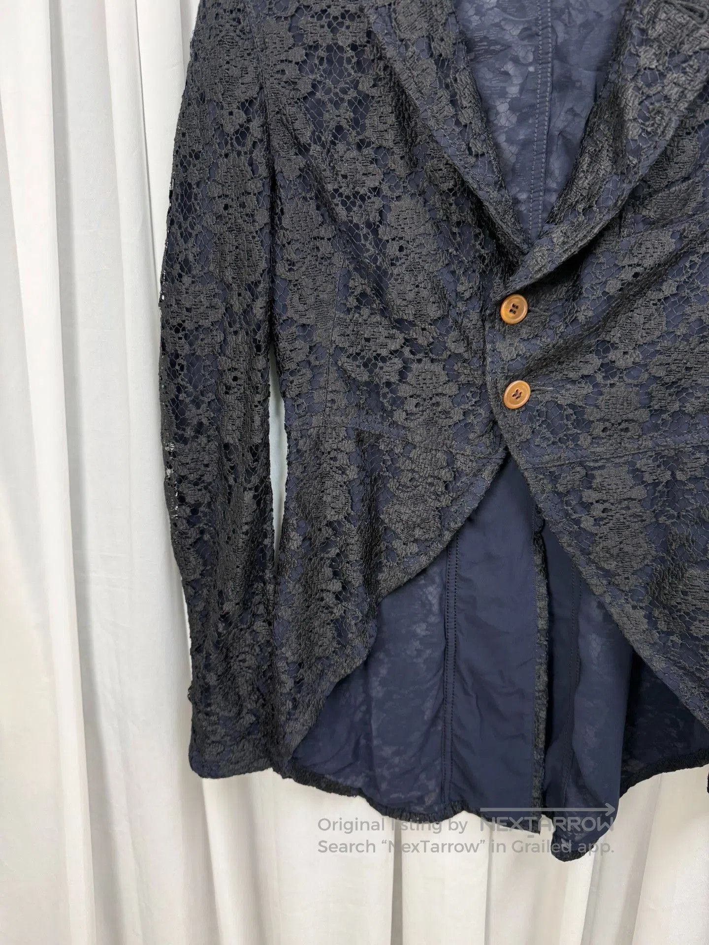 Comme des Garcons Comme des Garçons Lace Tuxedo S. Size S / US 4 / IT 40 - 4 Thumbnail
