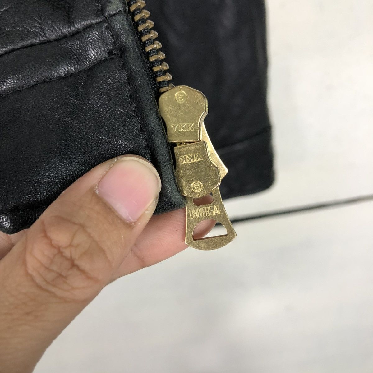 Japanese Brand 🔥VINTAGE BIKER LEATHER JACKET JOHN’S JAPAN ISSEY MIYAKE Size US M / EU 48-50 / 2 - 19 Thumbnail