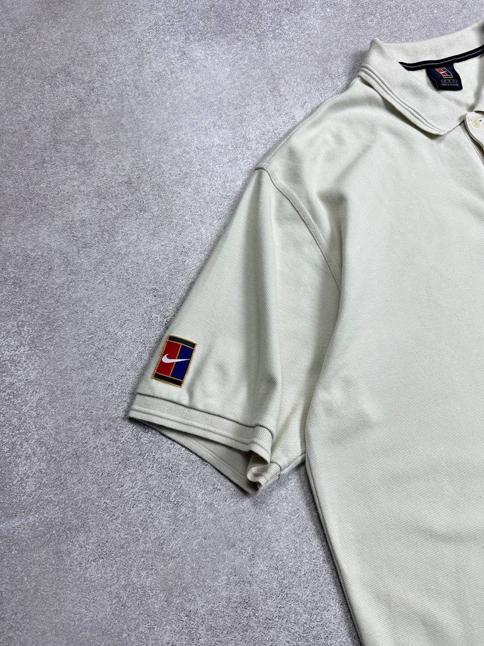 Nike × Vintage Vintage 90s Nike Challenge Court Andre Agassi Polo Shirt Y2K Size US M / EU 48-50 / 2 - 3 Thumbnail
