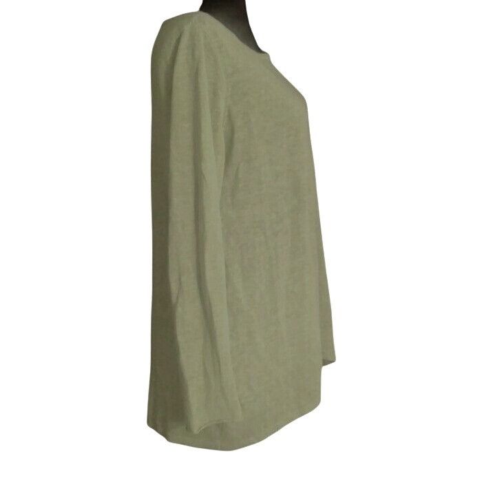Eileen Fisher Eileen Fisher Size S Womens Sweater Knit Top Light Green Lon Size S / US 4 / IT 40 - 5 Thumbnail