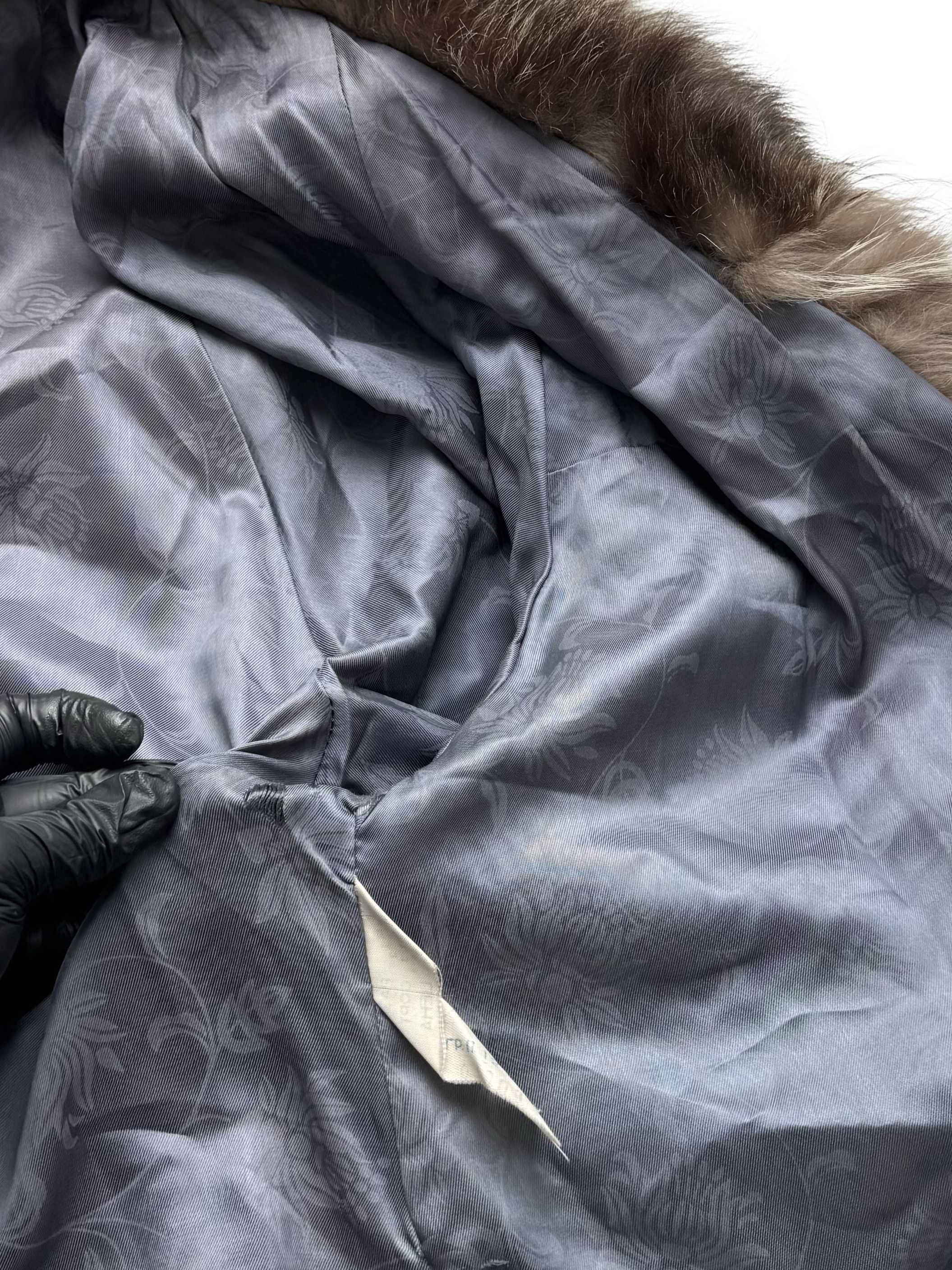 Vintage Vintage Real Fur Coat Brown Long Fur Jacket Winter Luxury Size XL / US 12-14 / IT 48-50 - 21 Thumbnail