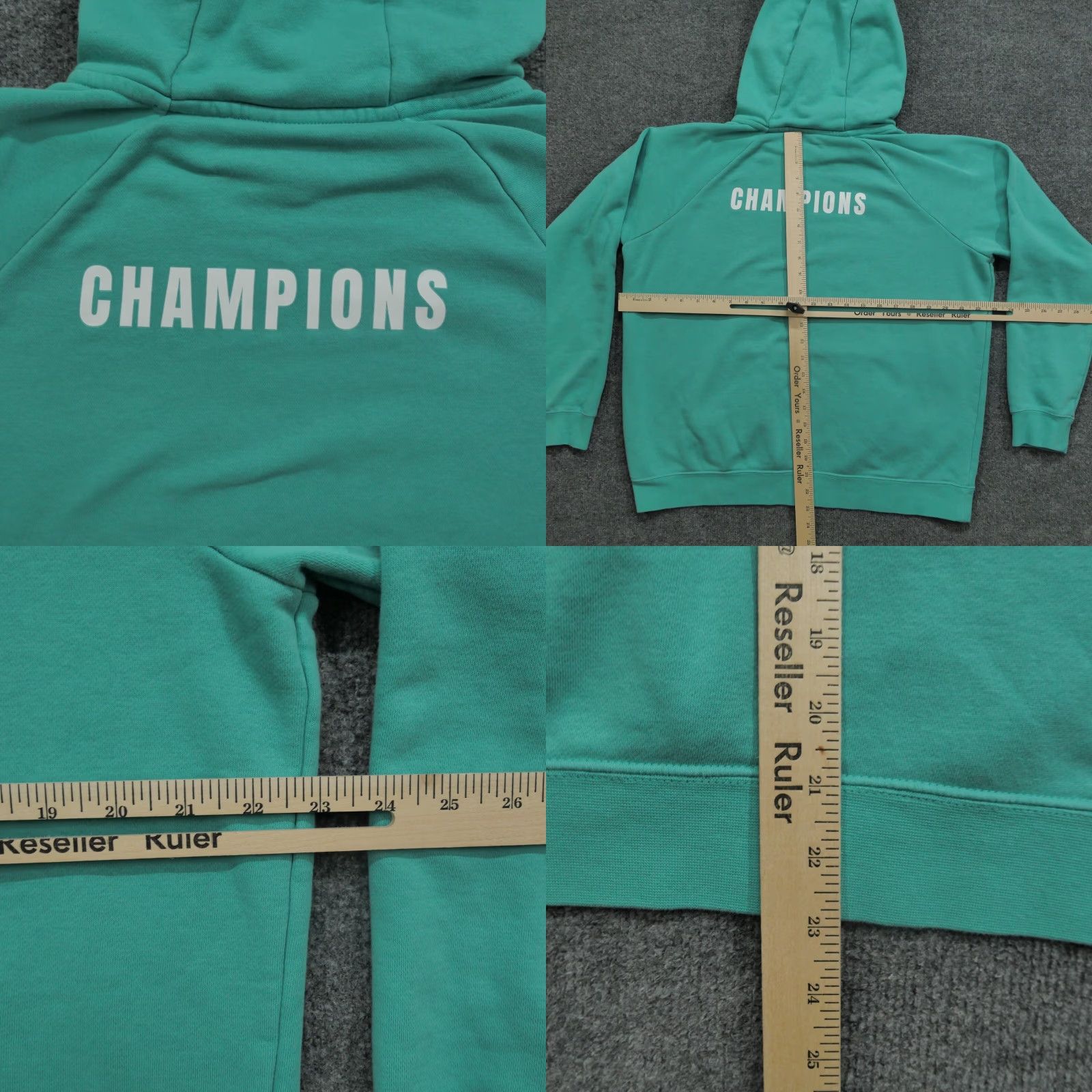 Nike Nike Hoodie Mens L Green Pullover Hooded Classic Sweatshirt Logo Surf Cup 2022 Champions Size US L / EU 52-54 / 3 - 8 Thumbnail