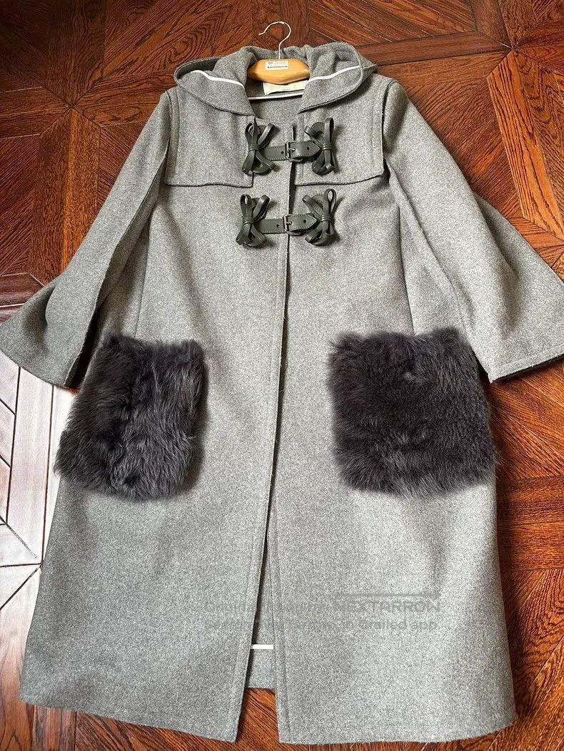 Fendi Fendi Grey wool coat Size XS / US 0-2 / IT 36-38 - 2 Thumbnail