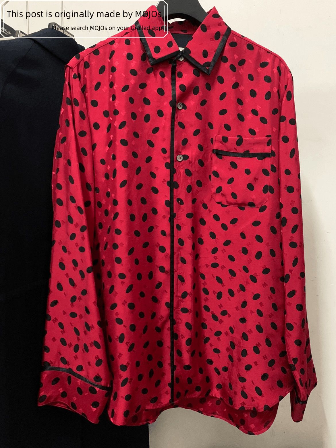 Marni Marni 20AW Dots Pattern Sleeping Shirt Size US M / EU 48-50 / 2 - 1 Thumbnail