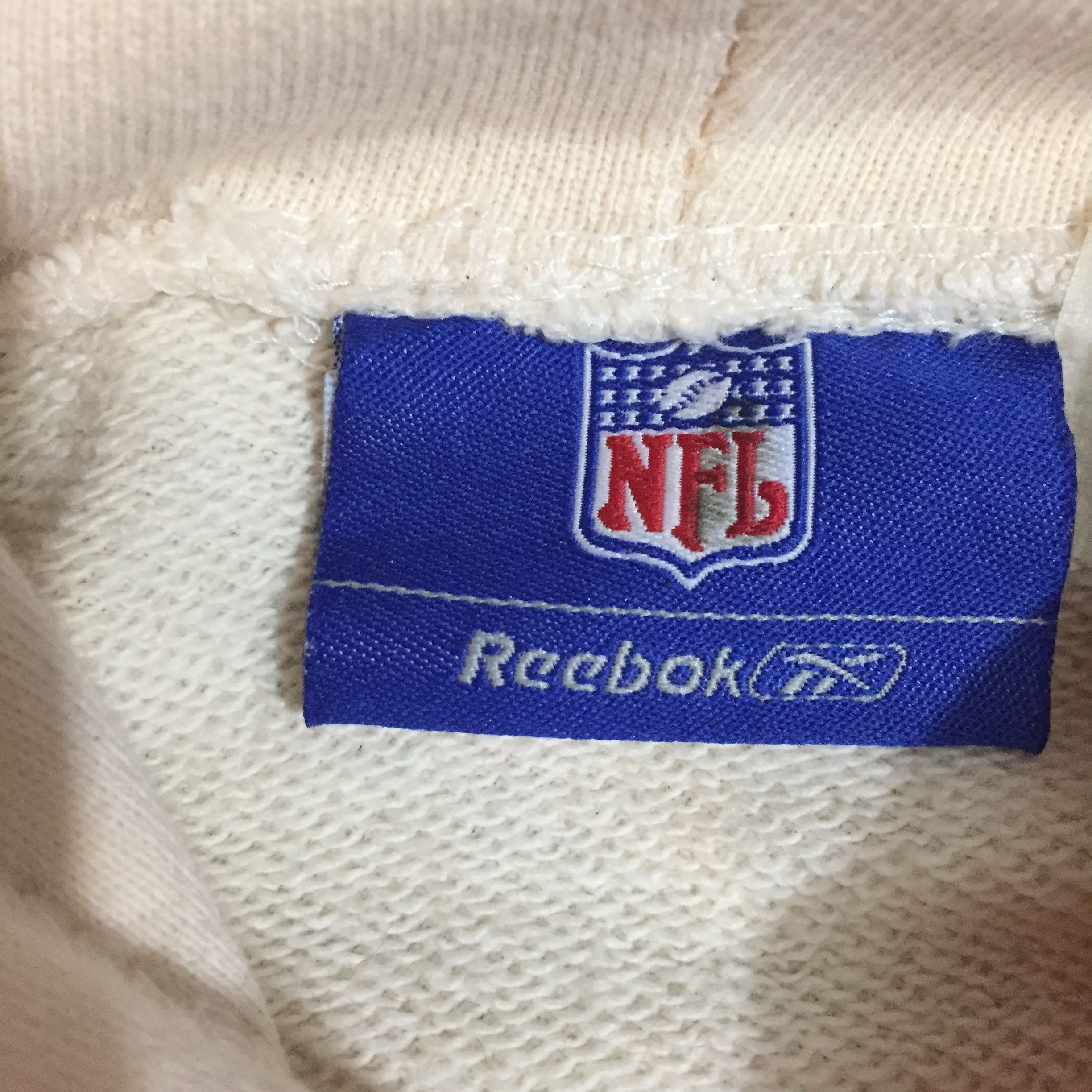 NFL NFL Hoodie Raiders by Reebok Cream Size US M / EU 48-50 / 2 - 3 Thumbnail