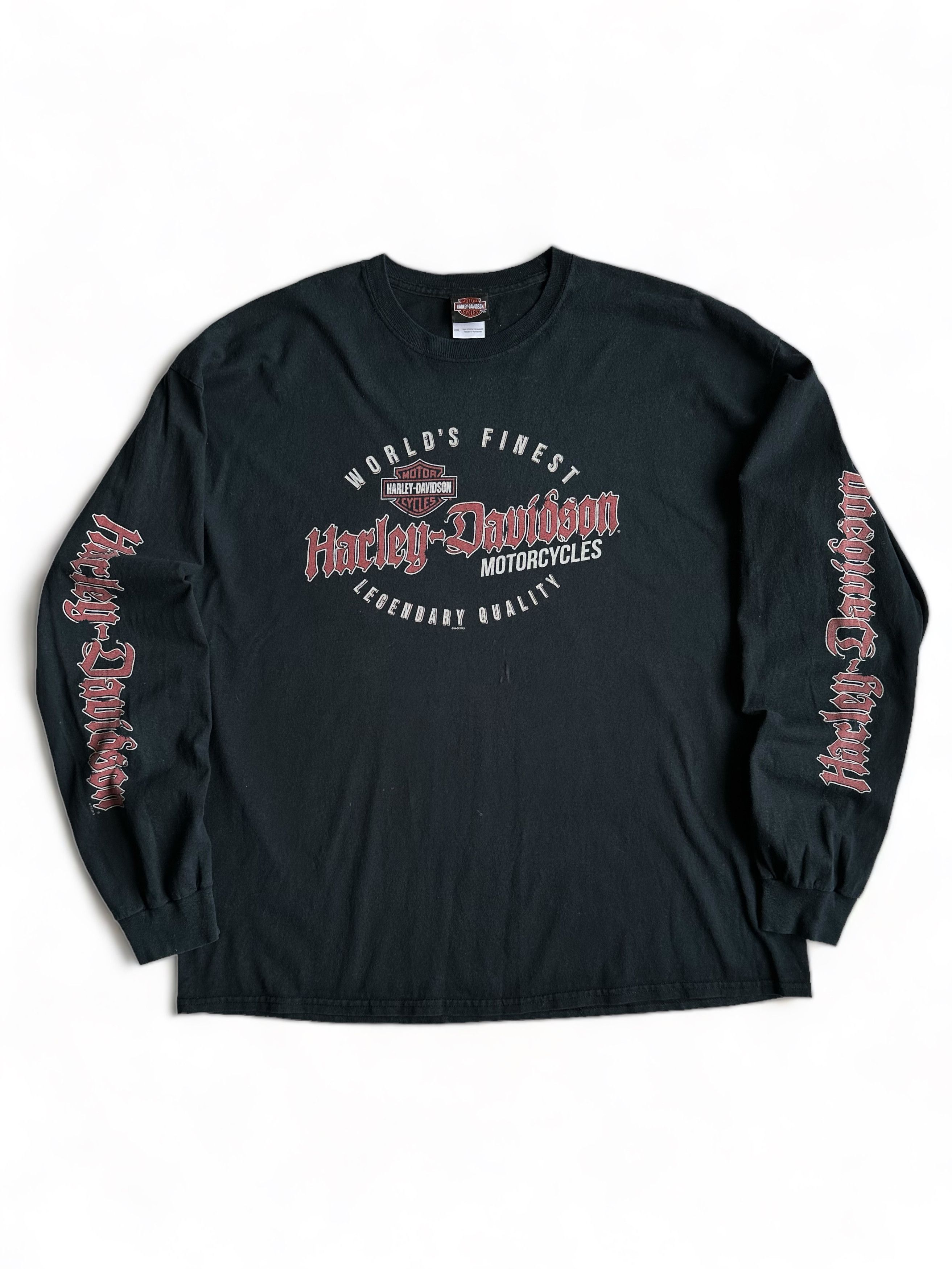 Harley Davidson × Vintage Vintage Harley Davidson Spider Web Long Sleeve  Travis Scott | Grailed