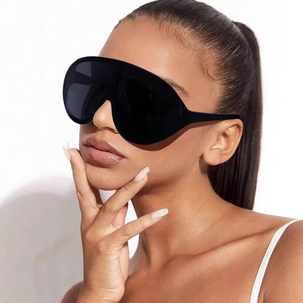 VIBE New Design Street ins style custom avant-garde sunglasses Size ONE SIZE - 4 Thumbnail