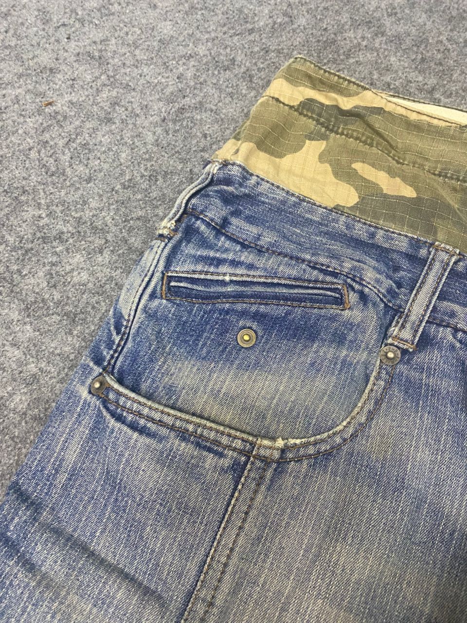 PPFM 💥Best Offer💥Vintage PPFM Double Waist Rock n RollDenim Size US 34 / EU 50 - 10 Thumbnail