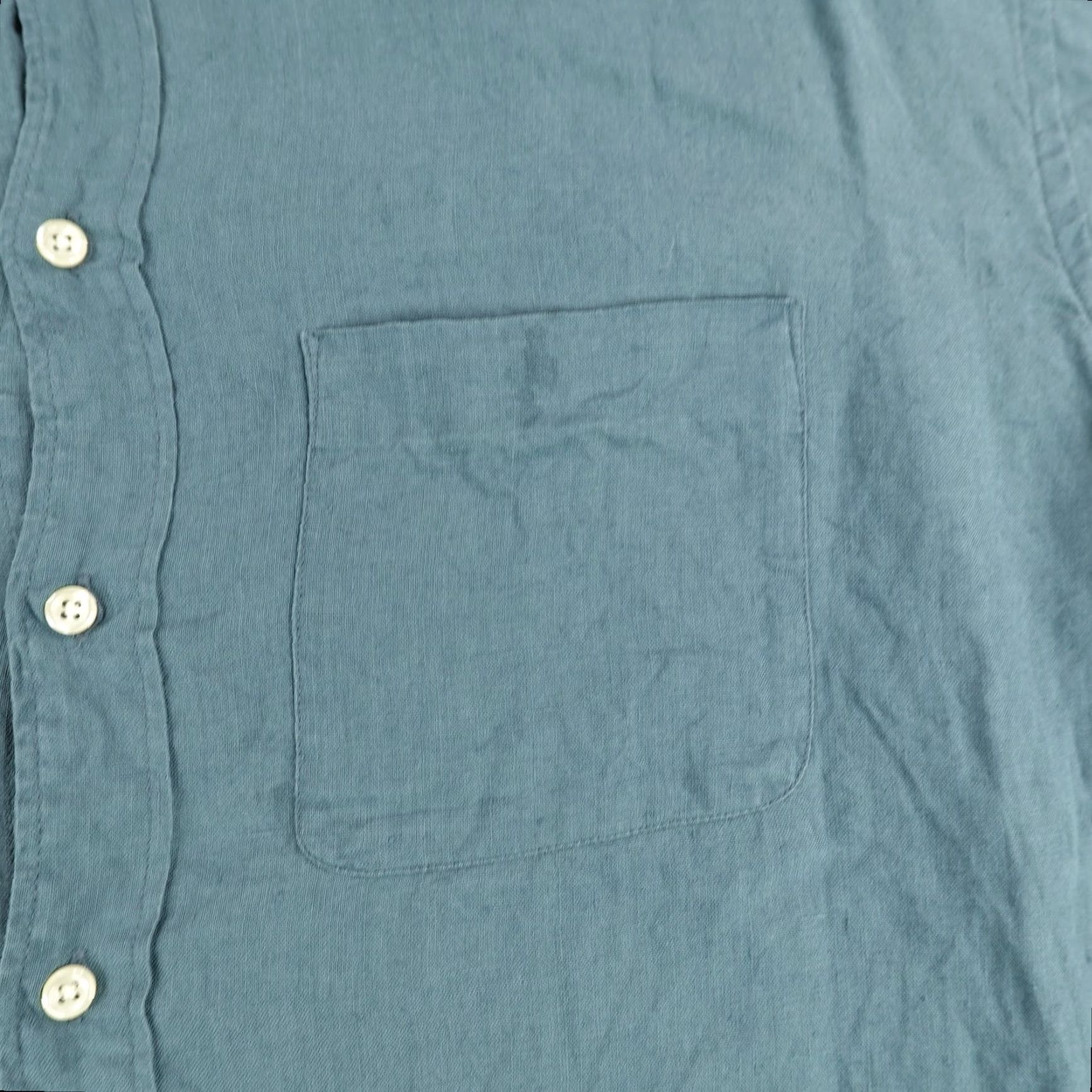Banana Republic VINTAGE Banana Republic Shirt Mens XL Blue Irish Linen Button-Up Long Sleeve Casual Mens Size US XL / EU 56 / 4 - 3 Thumbnail