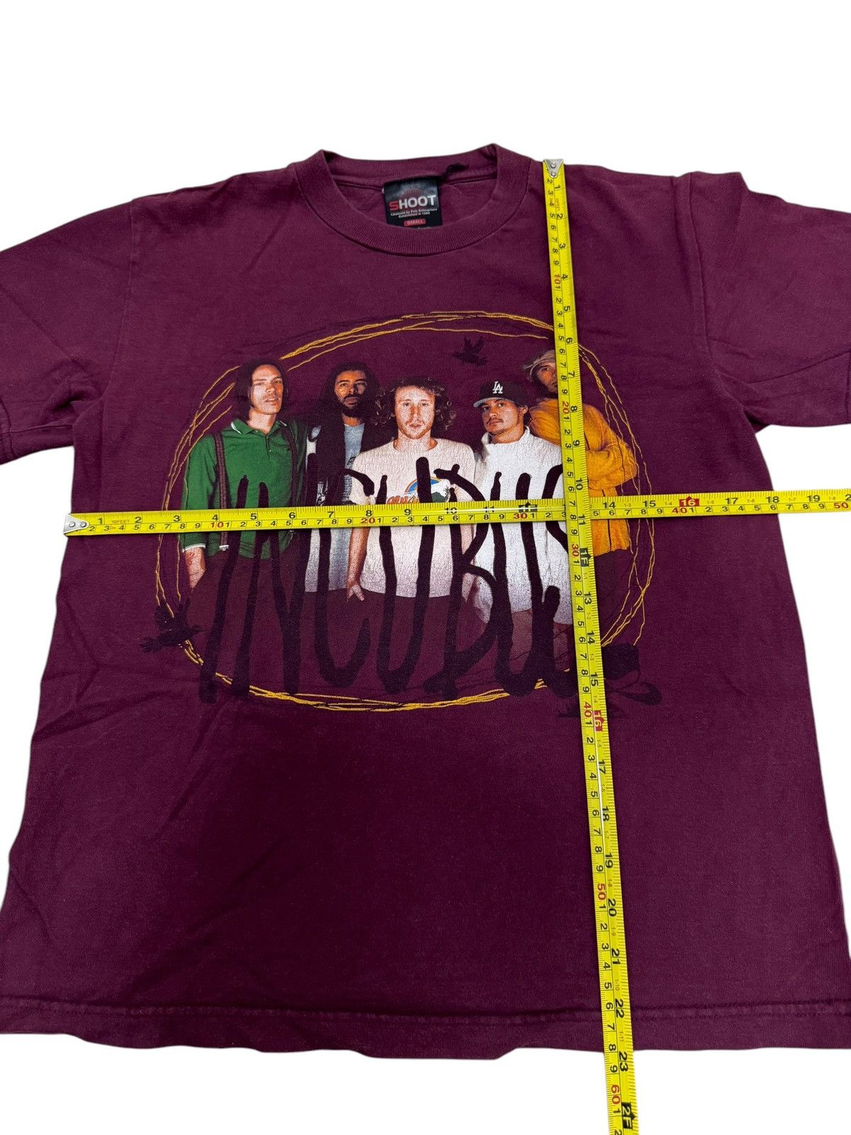 Band Tees × Vintage VINTAGE FULL LINE UP INCUBUS GRUNGE ROCK GARAGE BAND SHIRT Size US XS / EU 42 / 0 - 3 Thumbnail