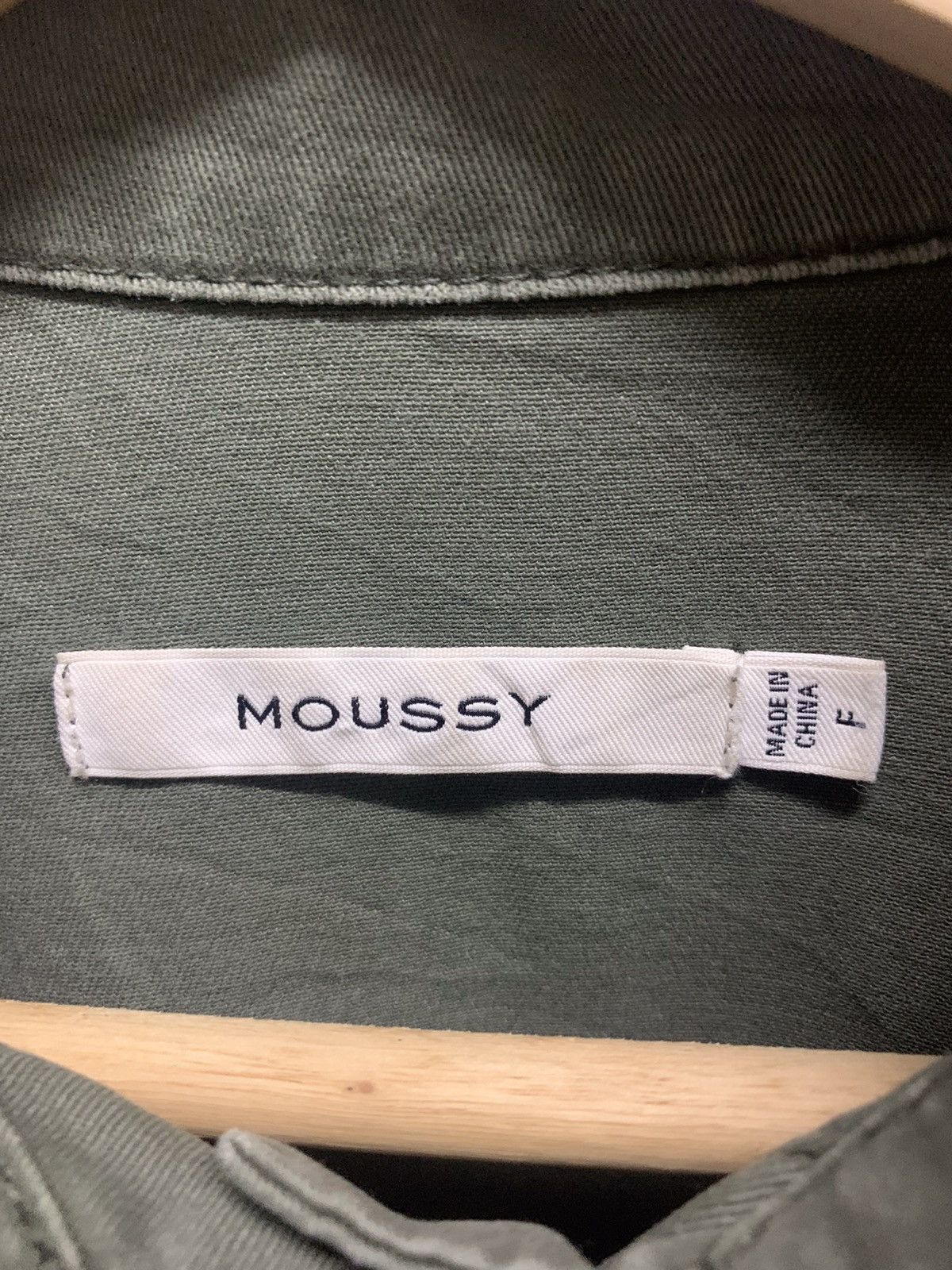 Japanese Brand MOUSSY Jacket Green Army Patches Size US XL / EU 56 / 4 - 17 Thumbnail