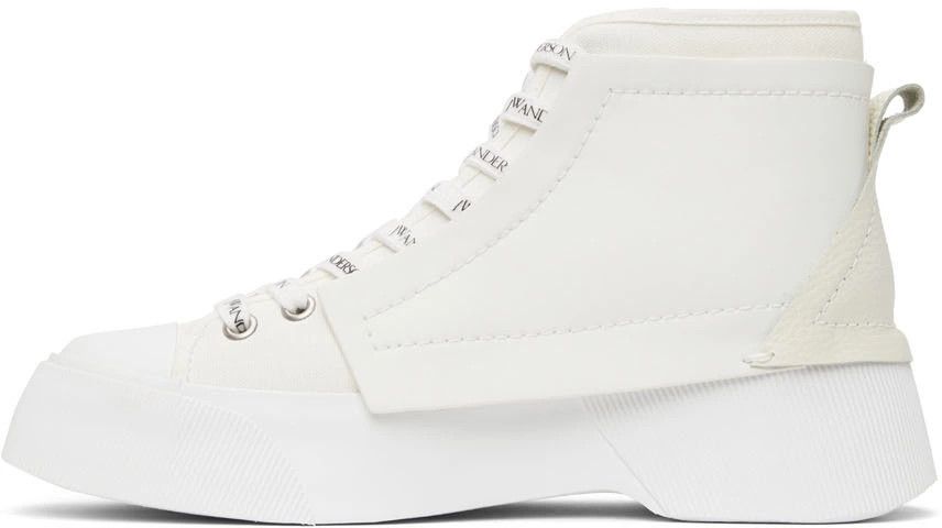 JW Anderson o1mle0325 High Trainer Sneakers in White Size US 6 / IT 36 - 3 Thumbnail