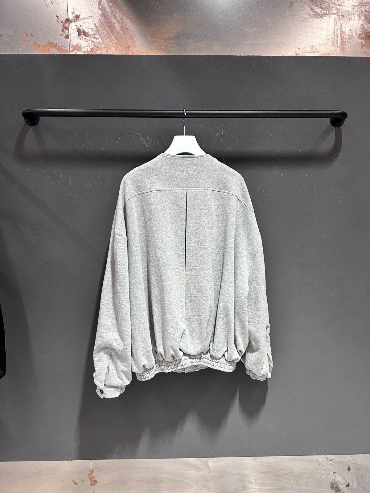 Hed Mayner Hed mayner Embroidered sweatshirt- medium grey Size US M / EU 48-50 / 2 - 2 Thumbnail