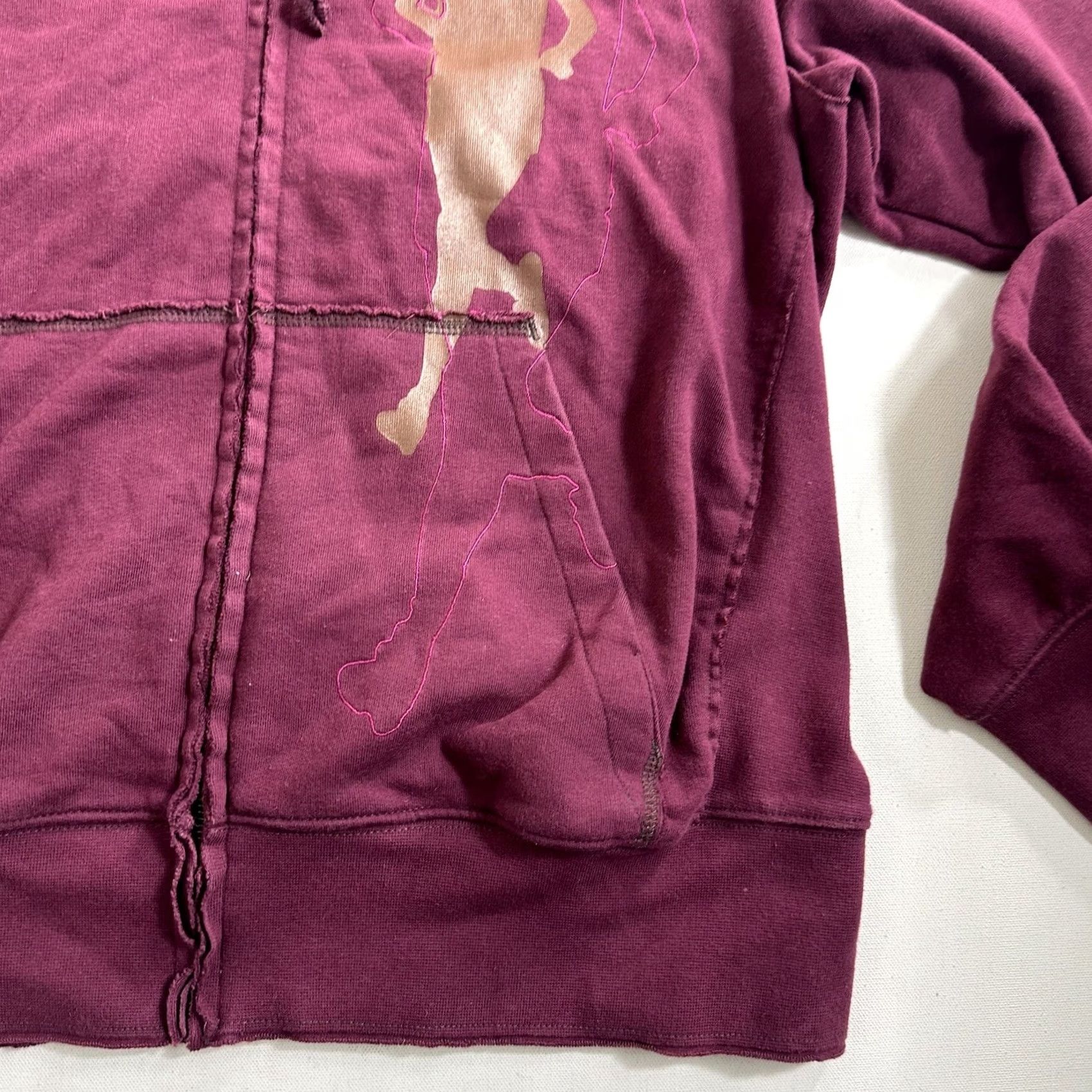 Nike VINTAGE Nike Hoodie Sweatshirt Sweater Full-Zip Silver Tag Logo Adult Size L Men Size US L / EU 52-54 / 3 - 5 Thumbnail