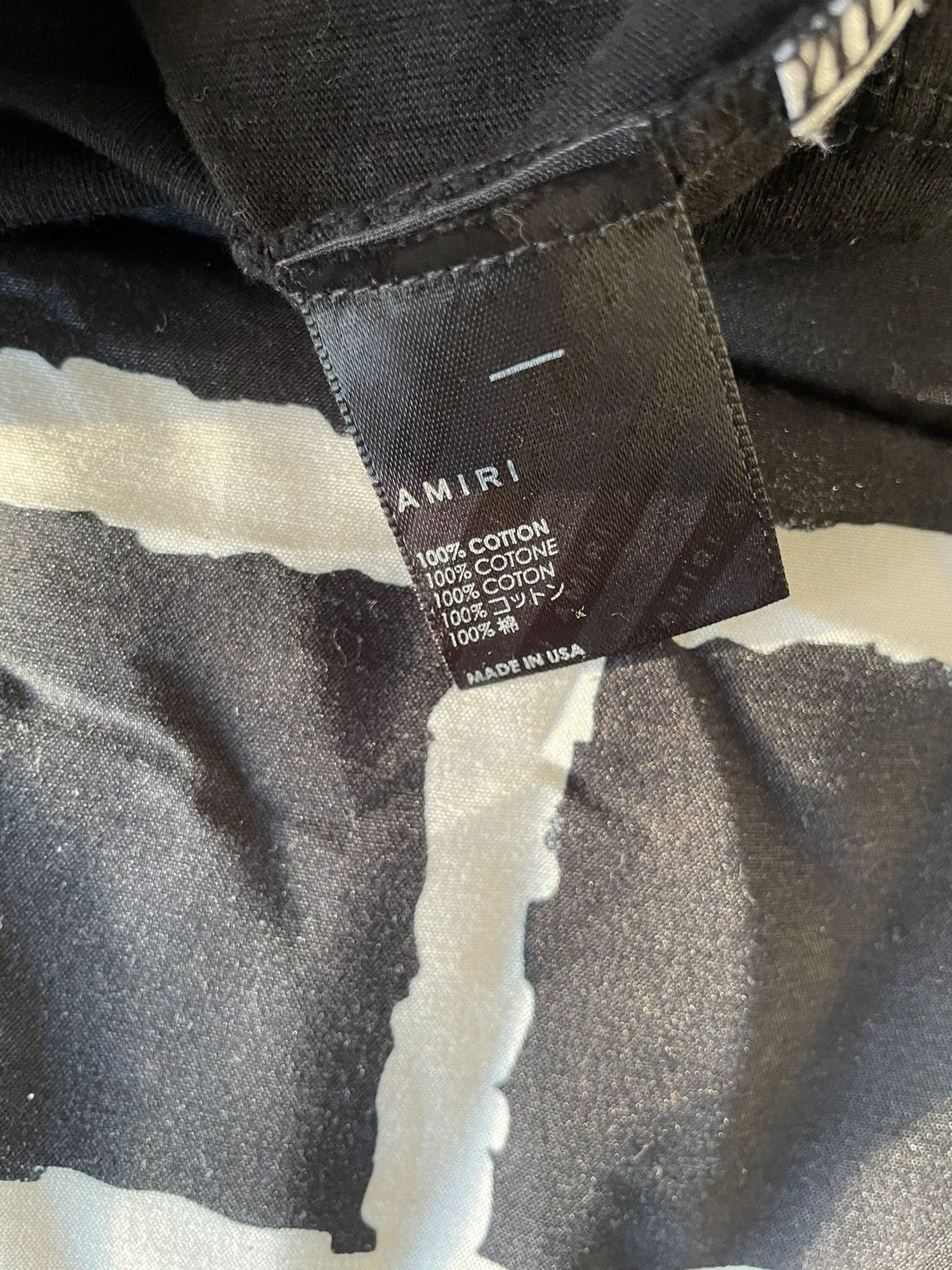 Amiri Amiri logo t-shirt Size US S / EU 44-46 / 1 - 5 Thumbnail