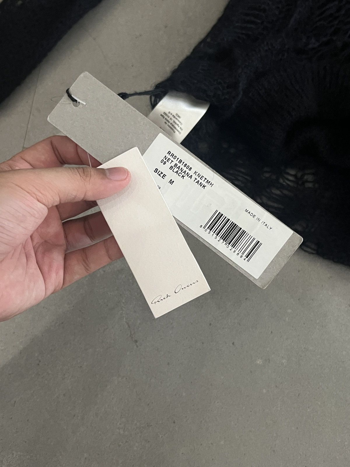 Rick Owens SS22 Rick Owen Fogachine Runway Banana Knit Spider Sweater Size US M / EU 48-50 / 2 - 6 Thumbnail