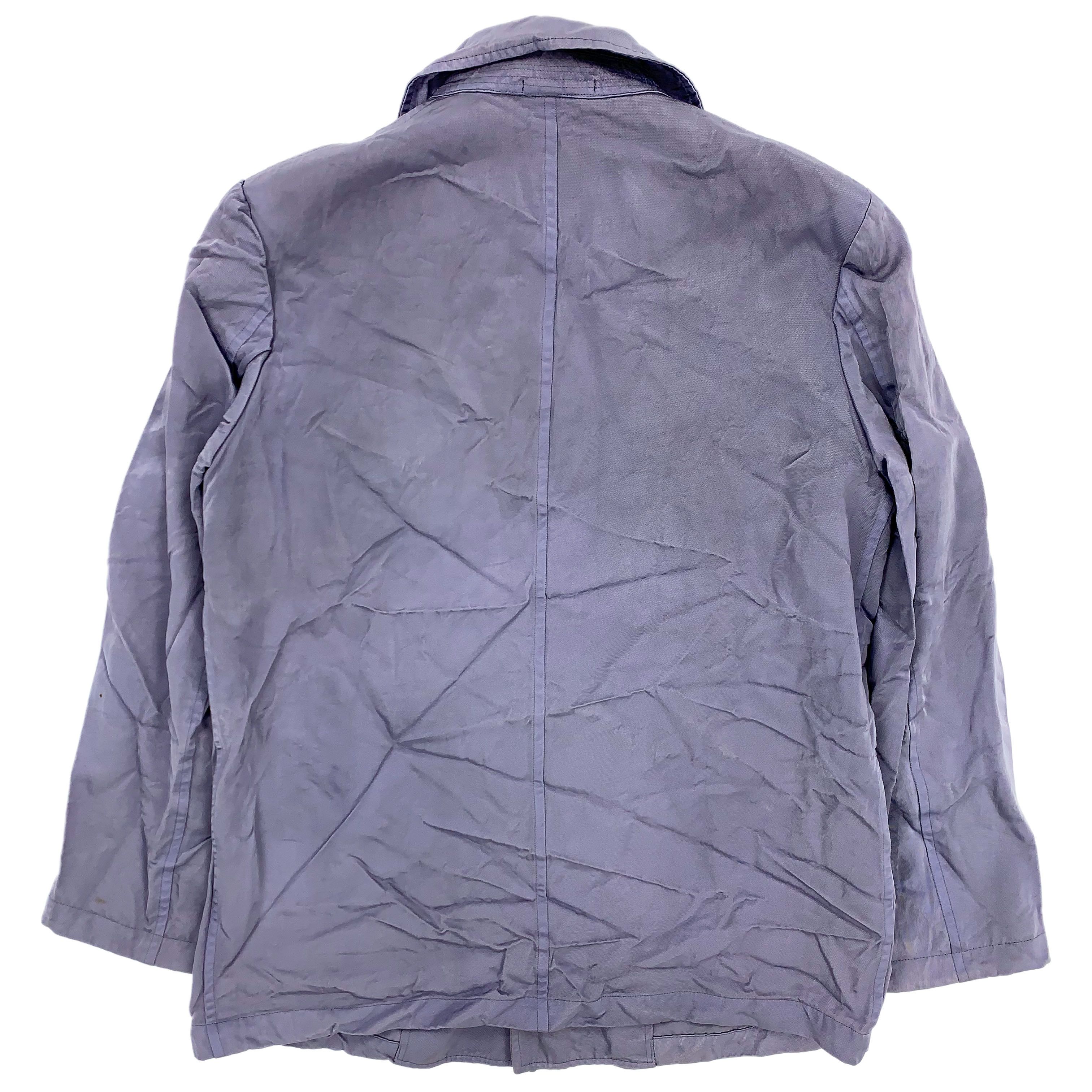 Comme des Garcons × Comme des Garcons Homme Plus SS99 Reversible Lace Ruffled Lining Nylon Jacket Size US M / EU 48-50 / 2 - 7 Thumbnail