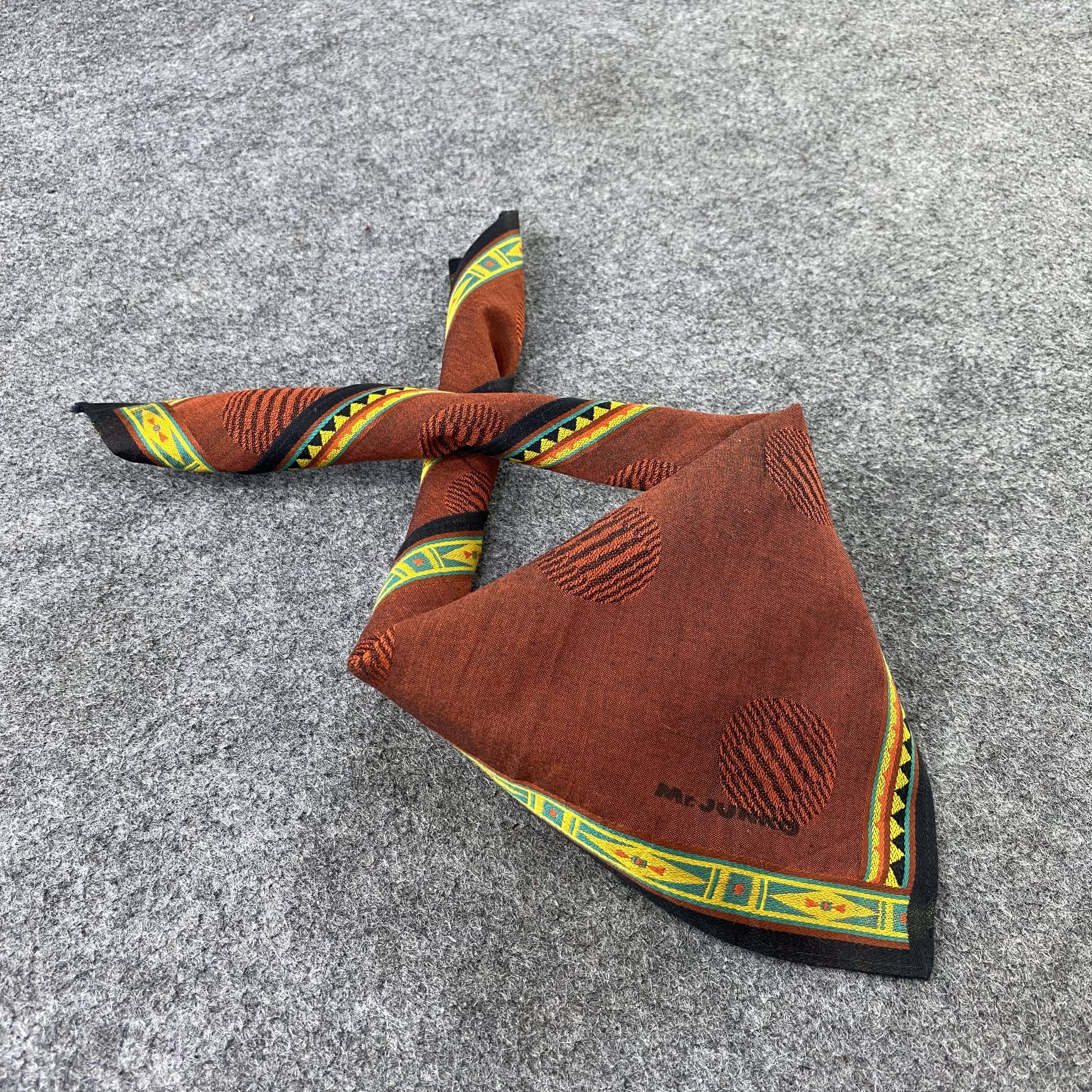 Japanese Brand Mr. Junko Handkerchief / Bandana / Neckerchief-B1274 Size ONE SIZE - 1 Thumbnail