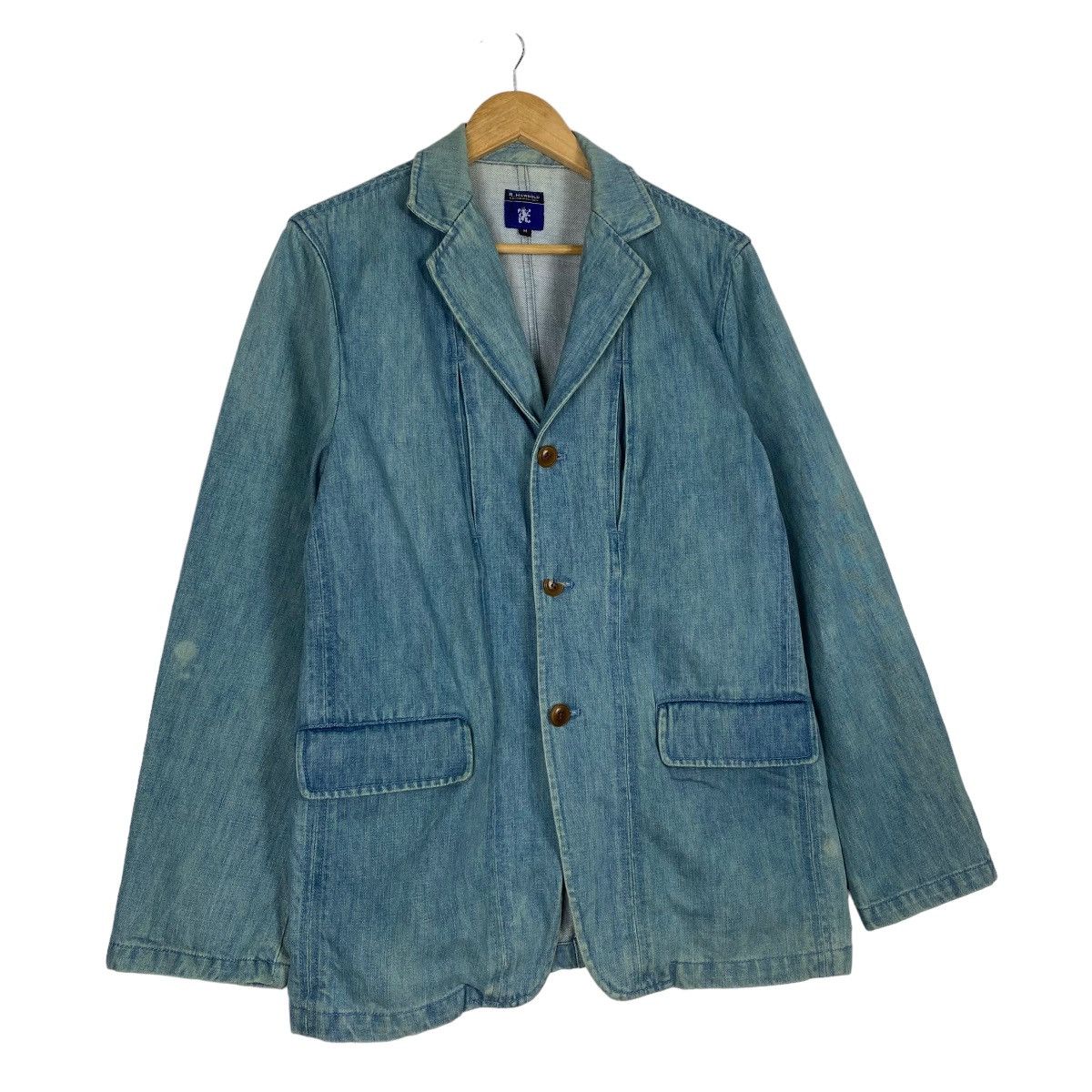 Paul Smith R.NEWBOLD PAUL SMITH DENIM JACKET Size US M / EU 48-50 / 2 - 3 Thumbnail