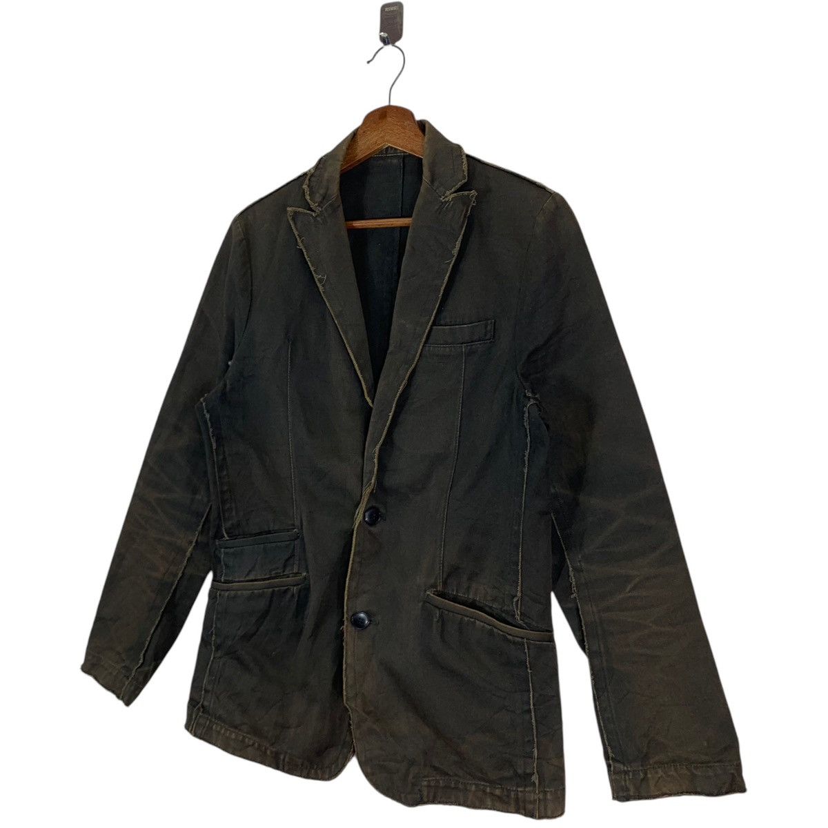 Designer × Japanese Brand × Vintage VINTAGE NO CONCEPT BUT GOOD SENCE DISTRESSED JACKET Size M / US 6-8 / IT 42-44 - 2 Thumbnail