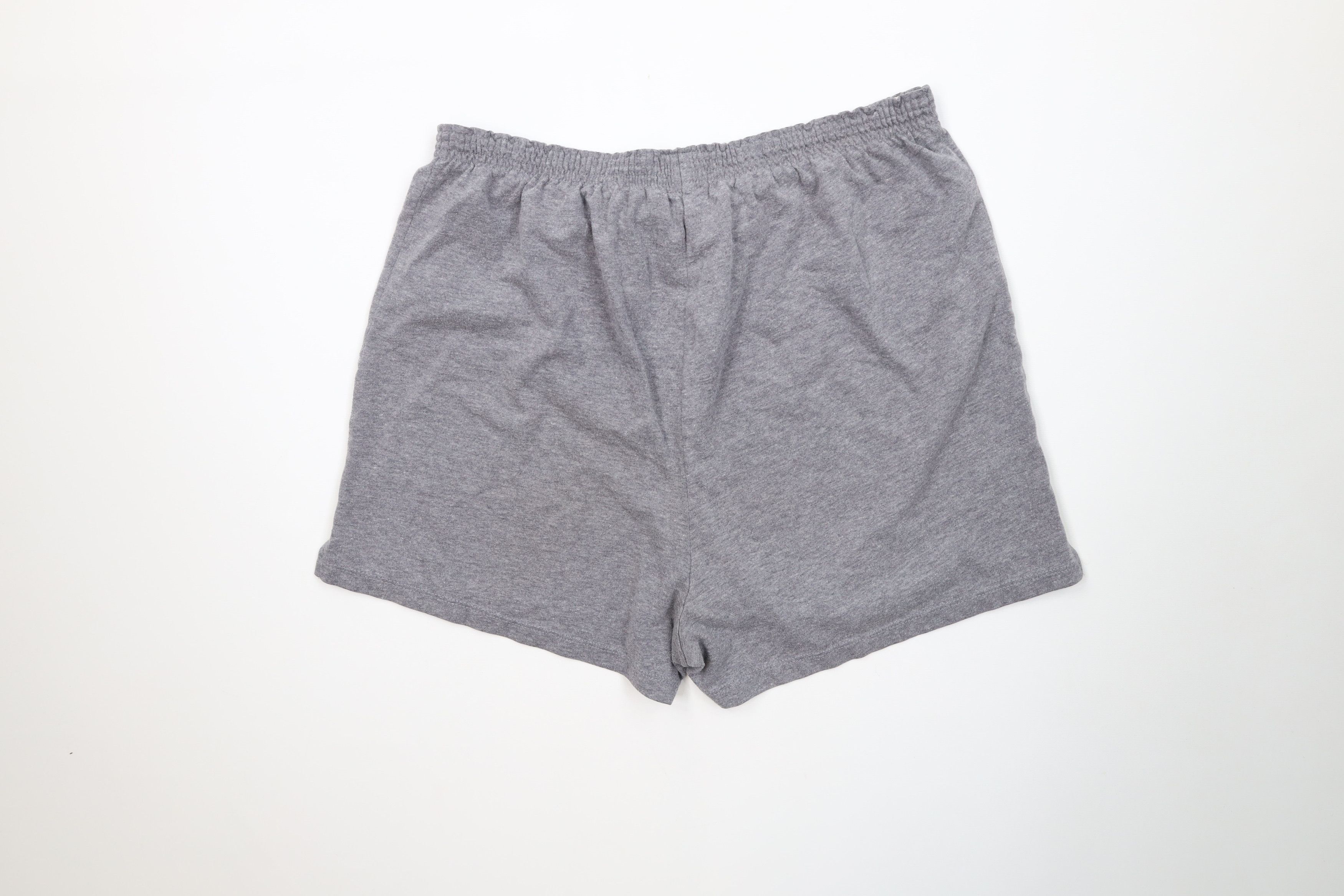 Vintage Vintage 90s Y2K Streetwear Hot Booty Shorts Heather Gray Size 28" / US 6 / IT 42 - 6 Thumbnail