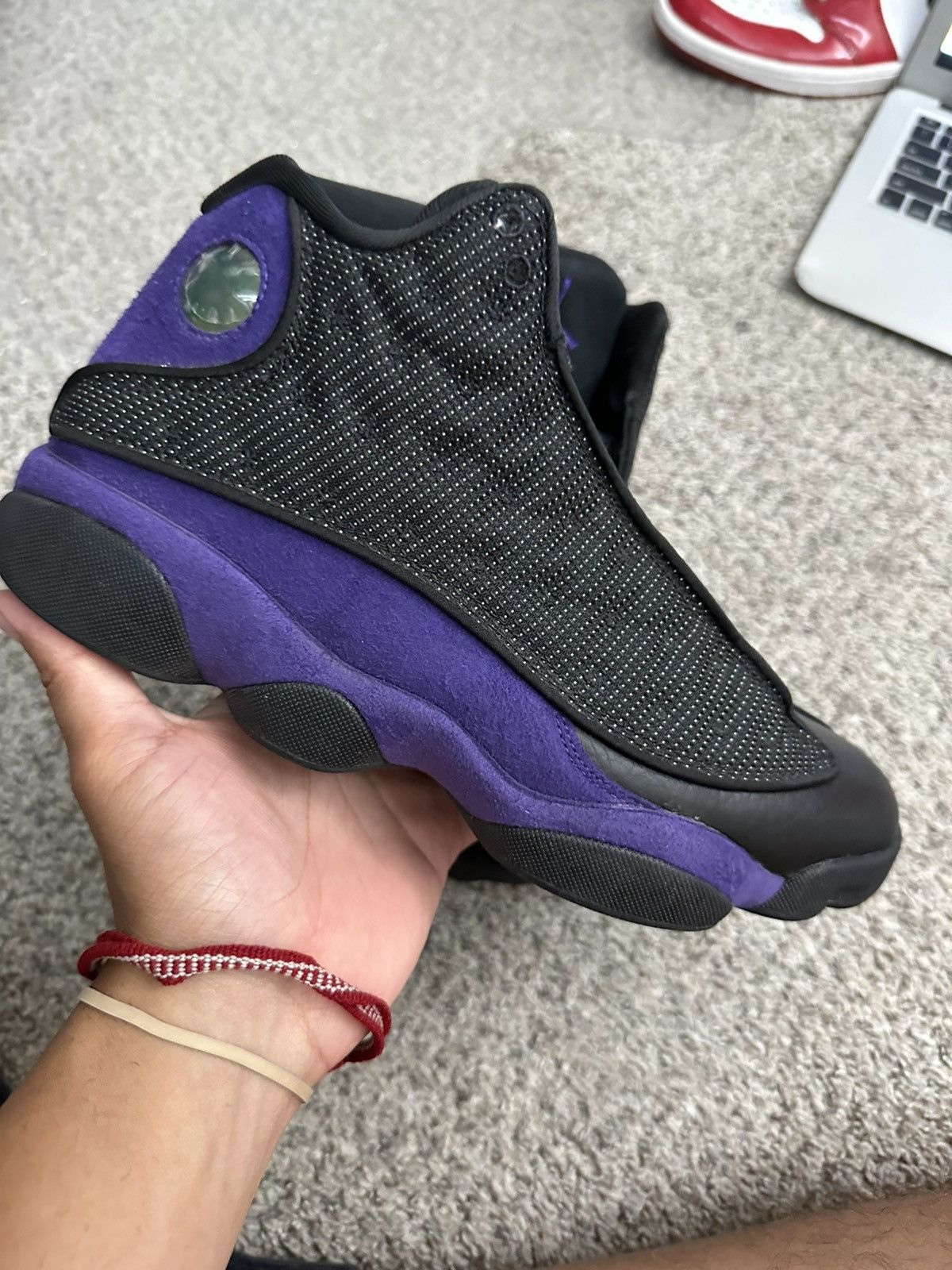 Jordan Brand Air jordan 13 court purple lakers black purple - size 9 Size US 9 / EU 42 - 1 Thumbnail