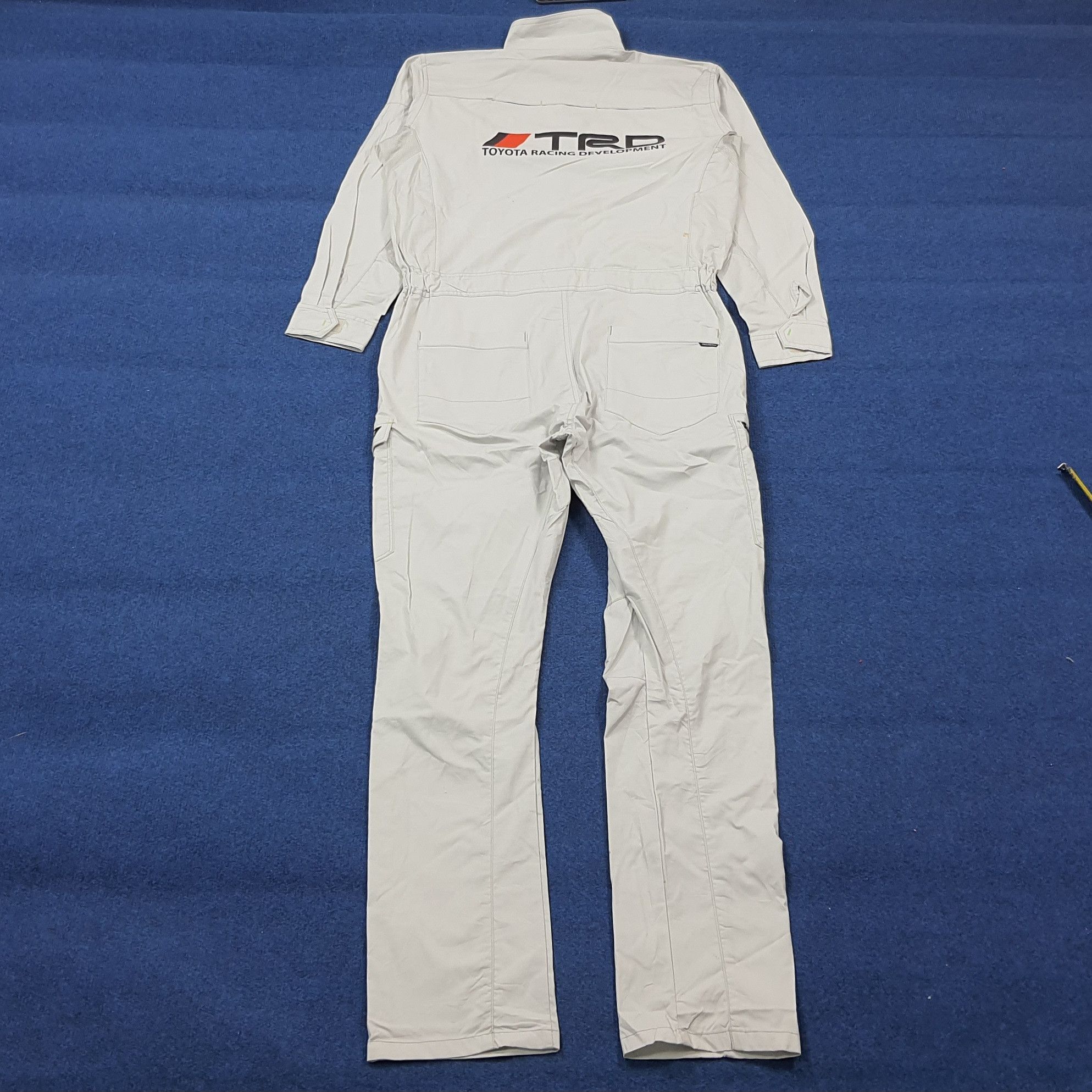 Japanese Brand Vintage TRD Toyota Motor Sports Custom Logo Coverall C286N17 Size US M / EU 48-50 / 2 - 2 Thumbnail