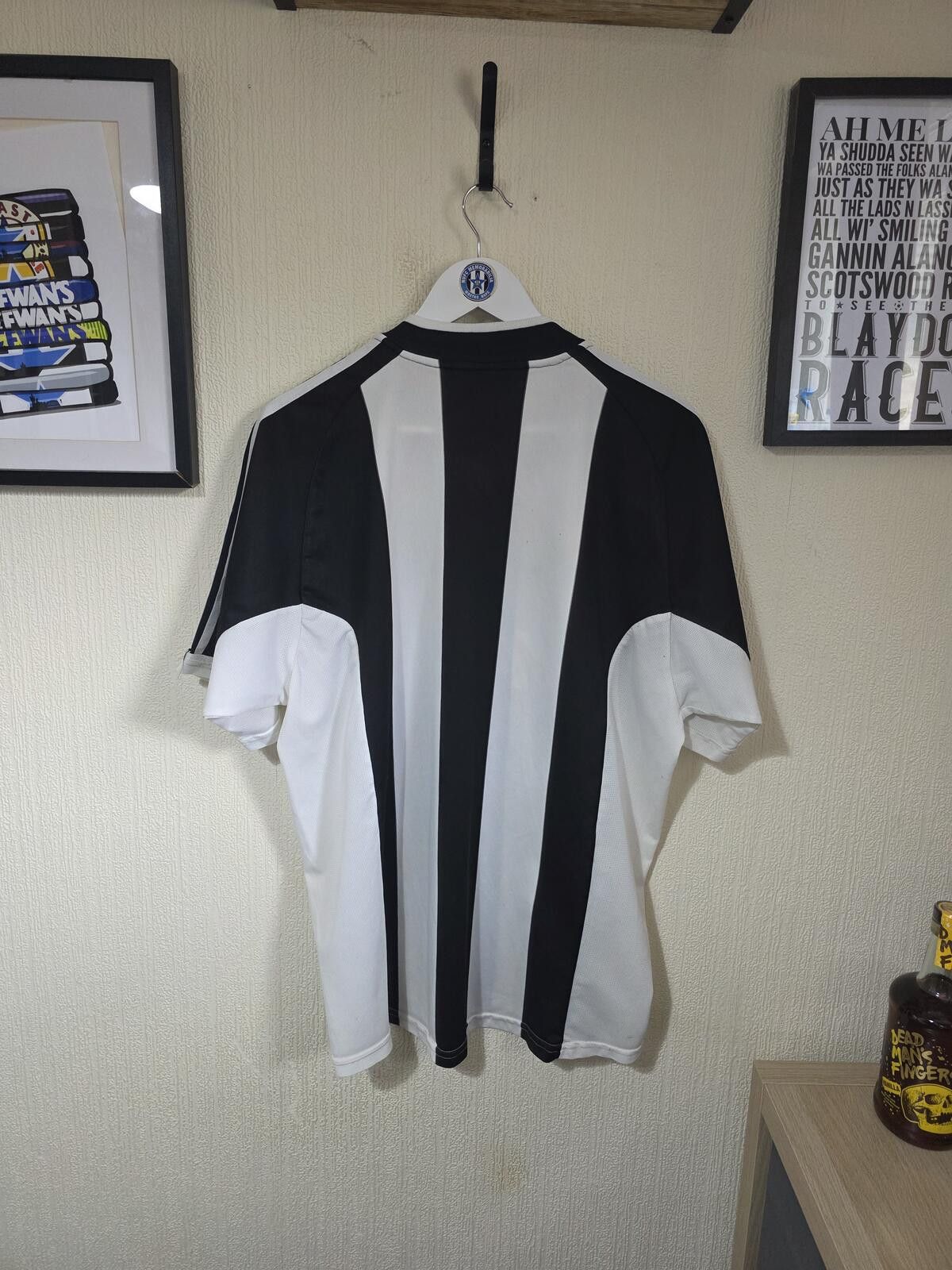 Adidas Newcastle United 2001/03 Adidas Home Shirt - XL Size US XL / EU 56 / 4 - 6 Thumbnail