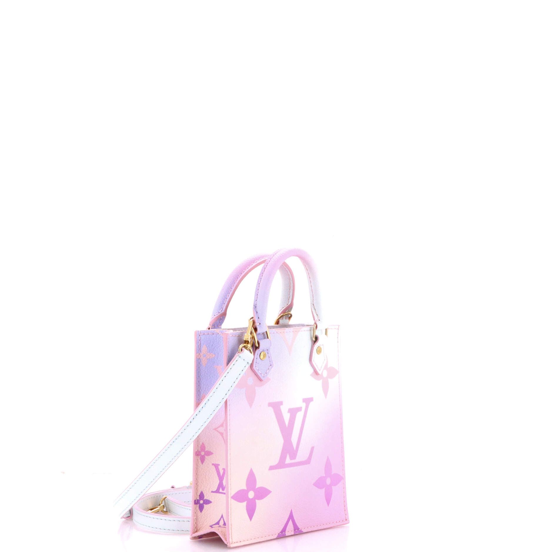 Louis Vuitton Petit Sac Plat Bag Spring in the City Monogram Giant Canvas Size ONE SIZE - 1 Thumbnail