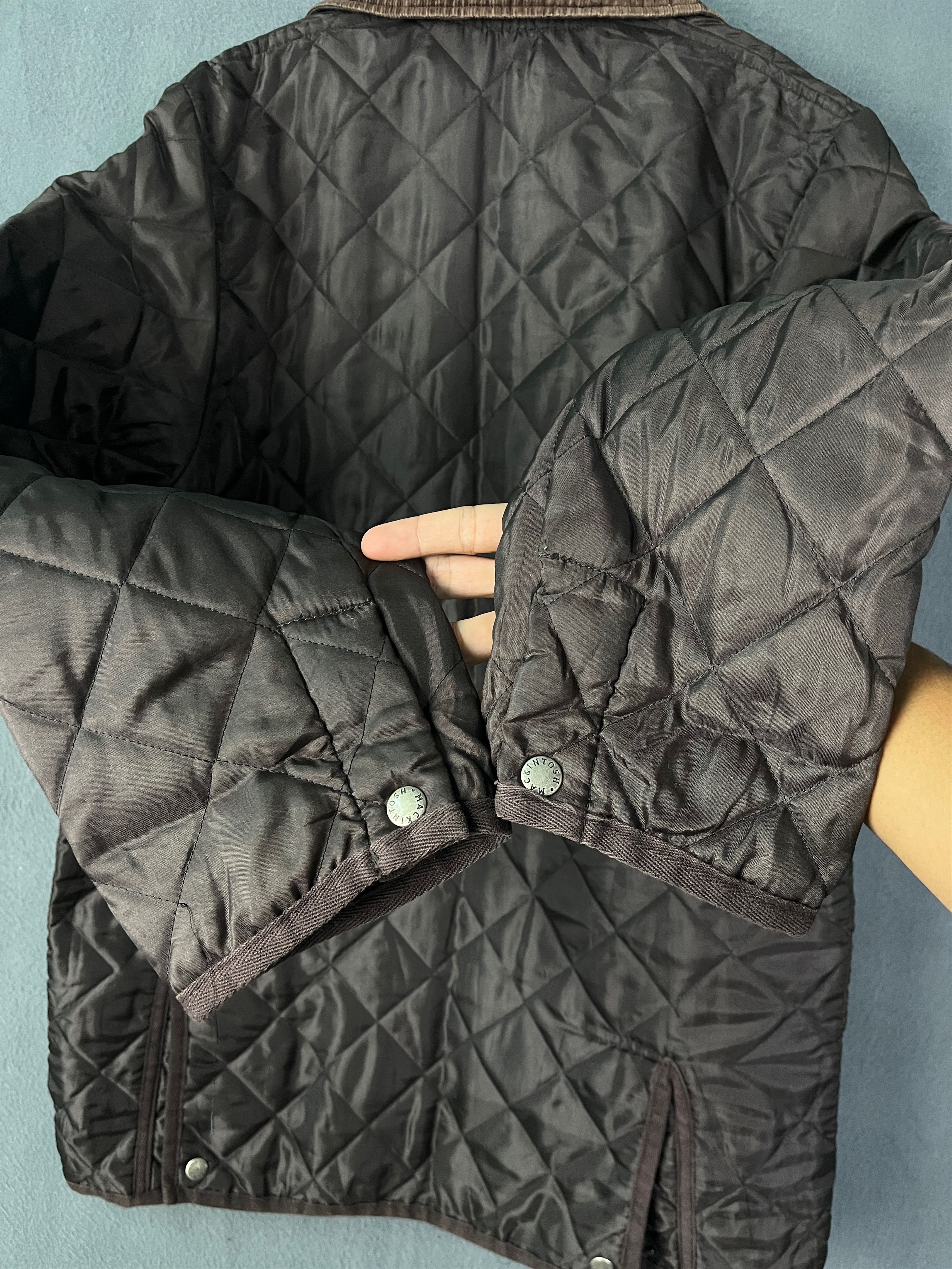 Mackintosh Mackintosh Quilted Jacket Made in Scotland For Ships Size US L / EU 52-54 / 3 - 13 Thumbnail