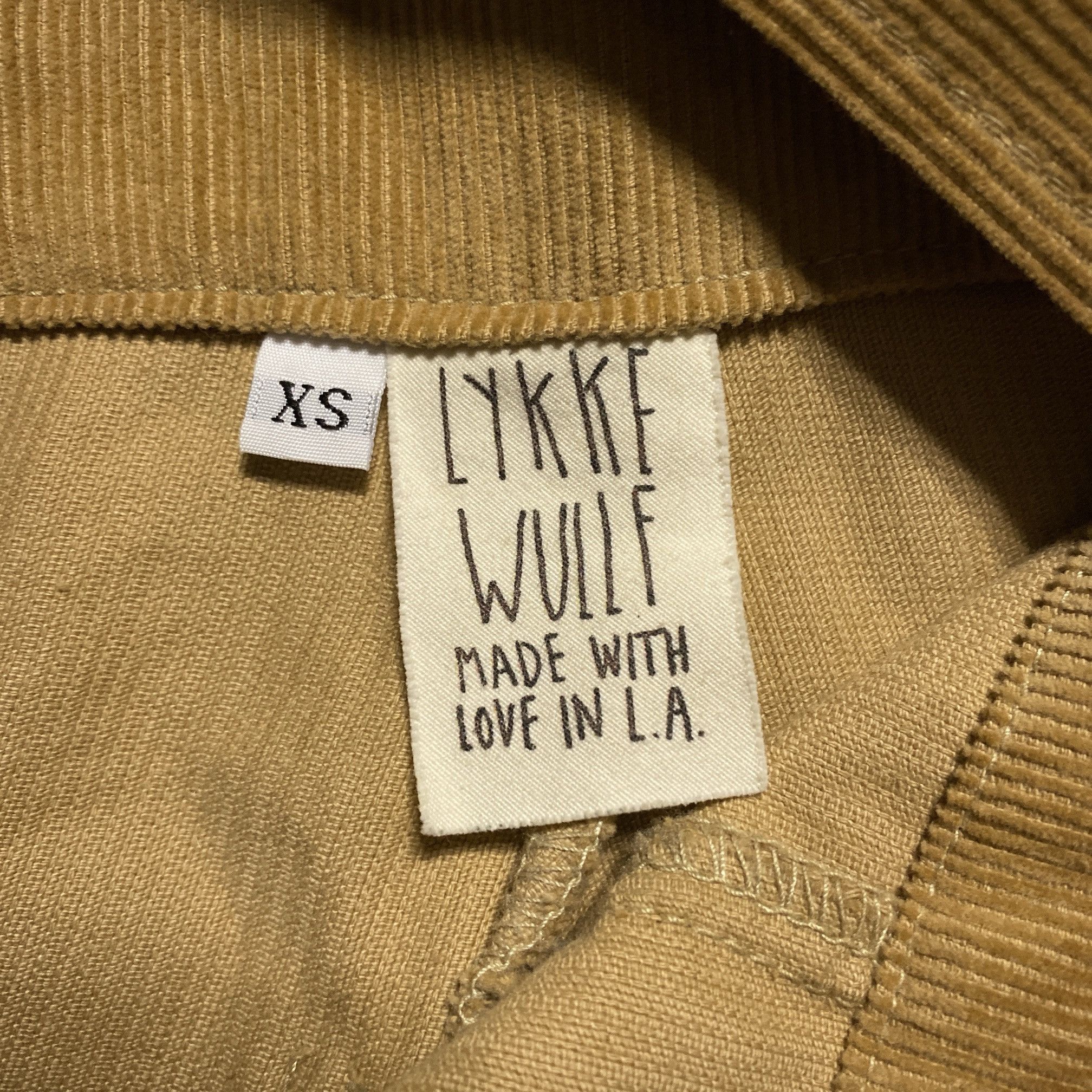 Other Women’s Lykke Wullf Dusty Corduroy Overalls Tan XSmall Size 27" / US 4 / IT 40 - 5 Thumbnail