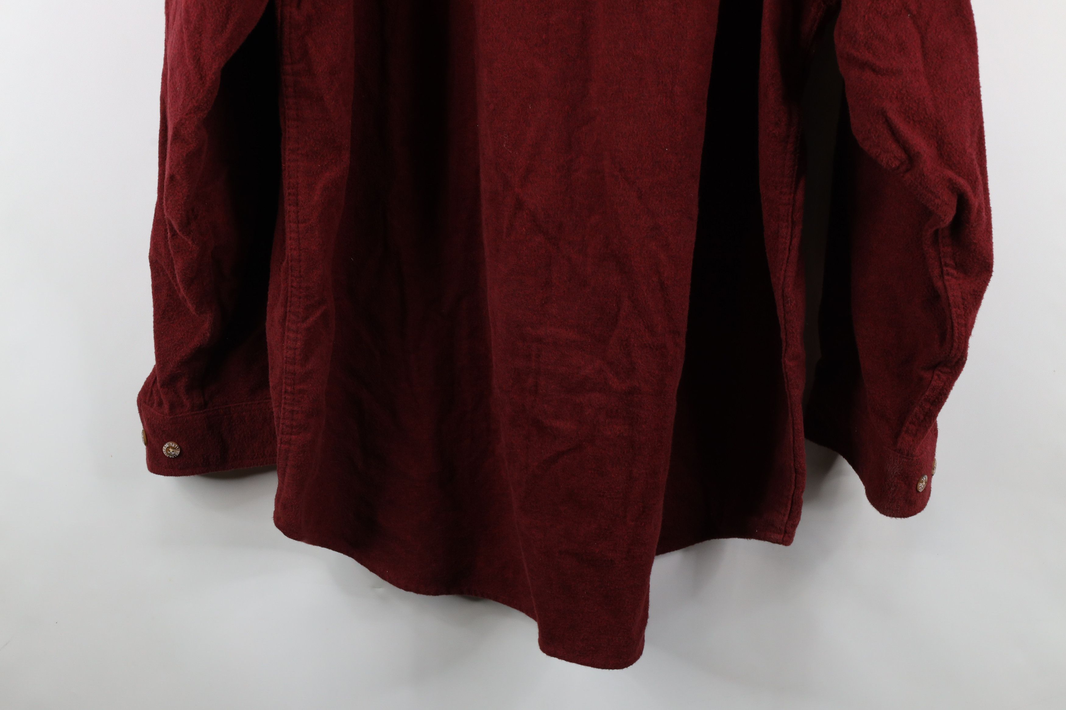 Vintage Vintage 90s Streetwear Heavyweight Chamois Button Shirt Size US XXL / EU 58 / 5 - 9 Thumbnail