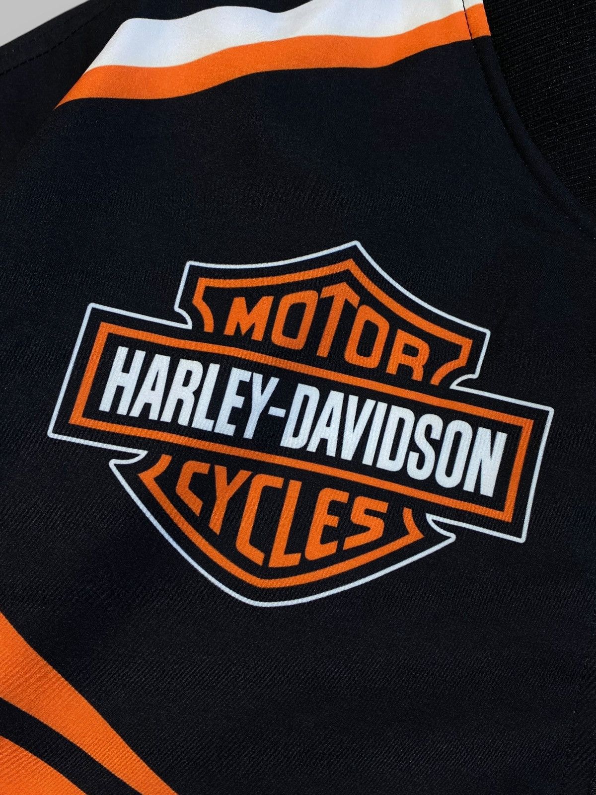 Harley Davidson 🔥 HARLEY DAVIDSON BIKER JACKET Y2K FLAMES PUNK ROCK VIBES Size US XL / EU 56 / 4 - 5 Thumbnail