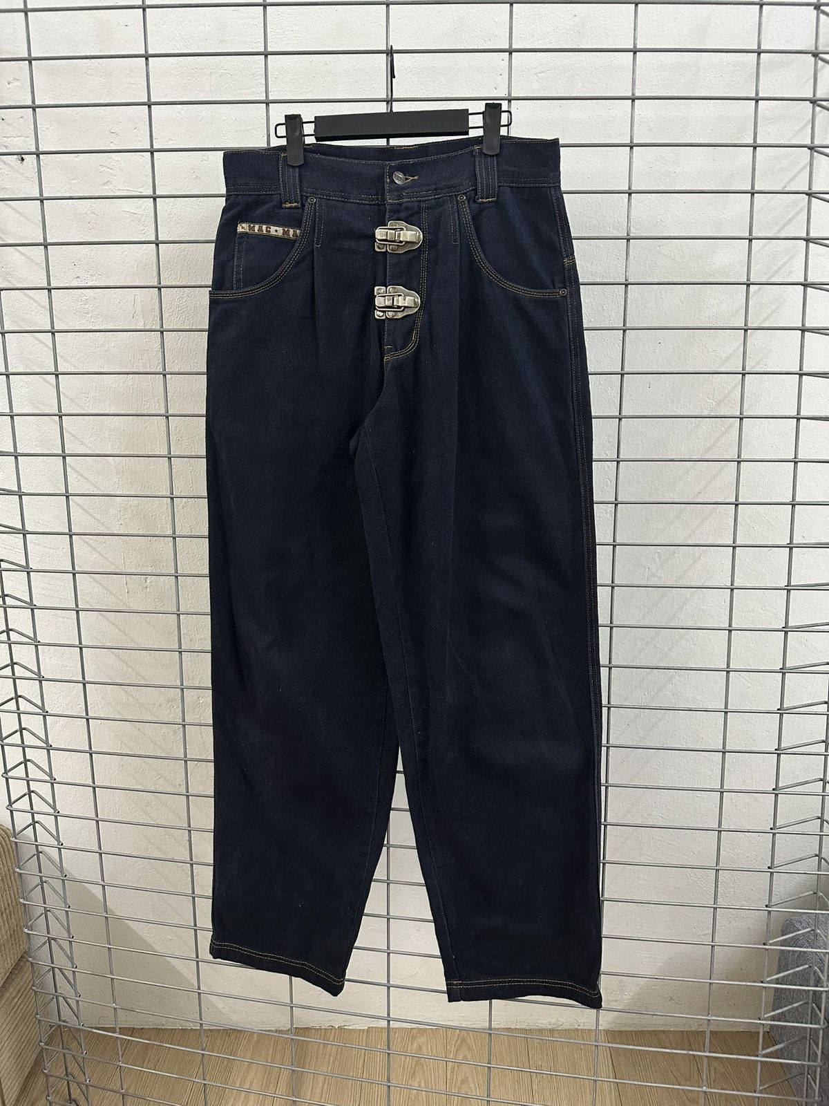MAC Jeans MAC Jeans Utility Buckle Y2K Workwear Techwear Baggy Jeans Size US 32 / EU 48 - 1 Thumbnail