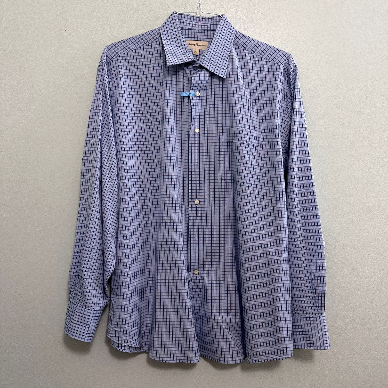 Tommy Bahama Tommy Bahama blue plaid button down Size US L / EU 52-54 / 3 - 2 Thumbnail