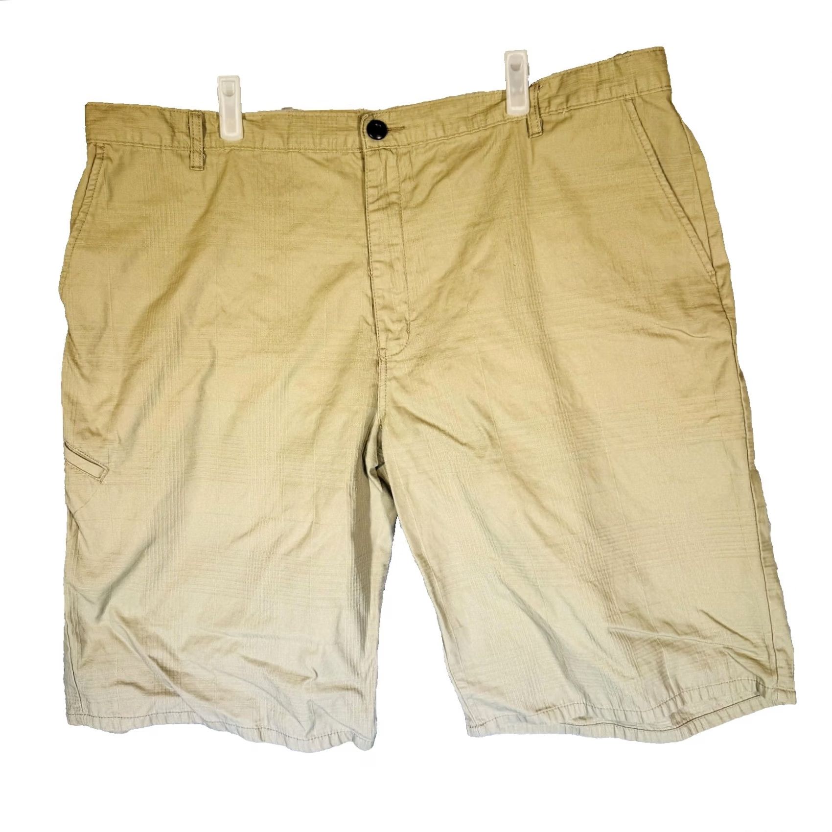 Dickies Dickies Shorts Mens 44 Beige Cargo Relaxed Fit Canvas 12 Inseam Pockets Zip Mens Size US 44 / EU 60 - 5 Thumbnail