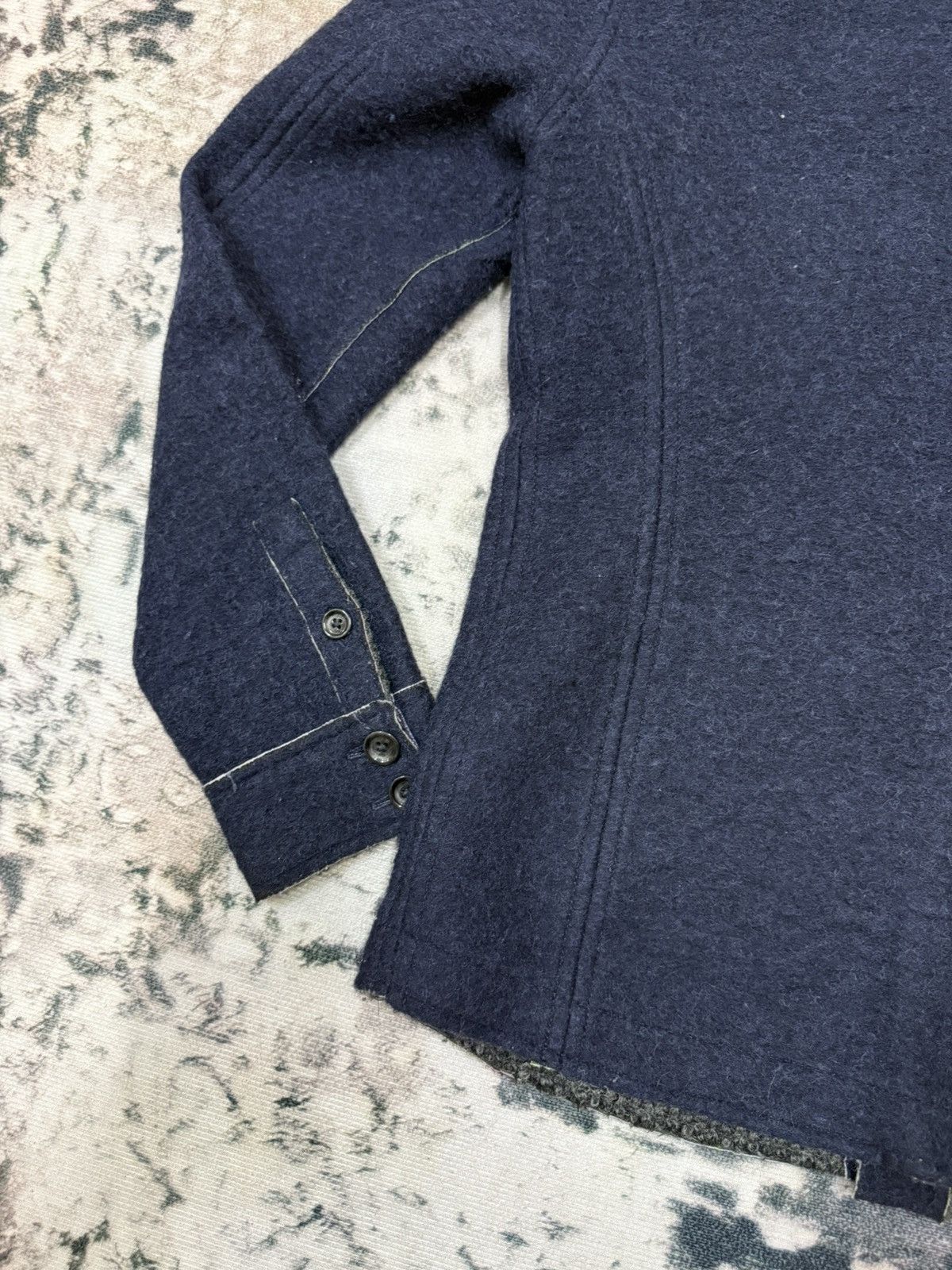 GAS Man Gas Mohair Chekered Lined Jacket Size US S / EU 44-46 / 1 - 12 Thumbnail