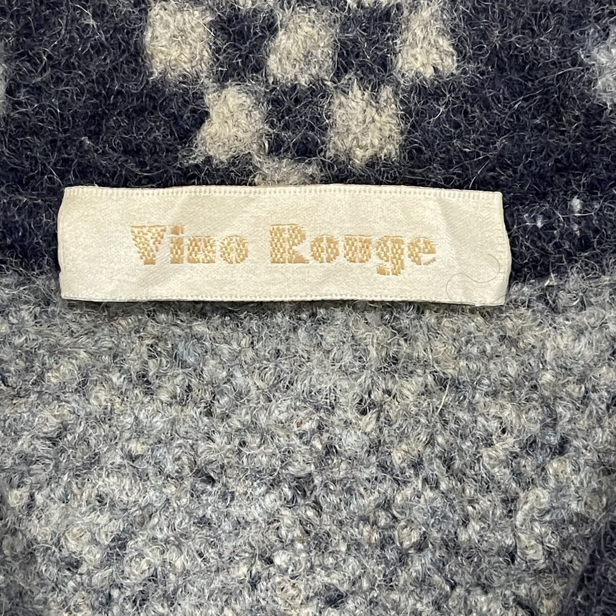 Native Vintage Vino Rouge Aztec Design Native Wool Button Jackets Size M / US 6-8 / IT 42-44 - 12 Thumbnail