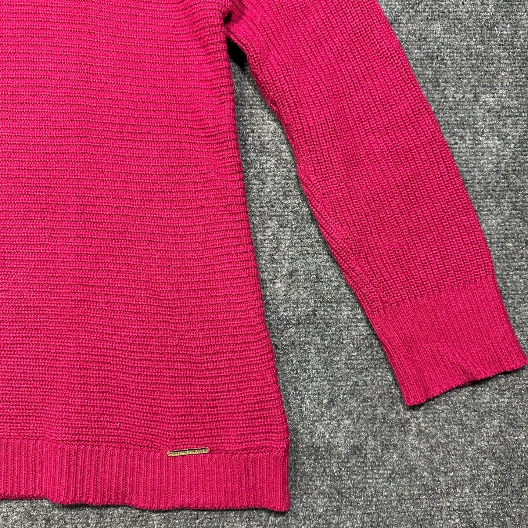 Michael Kors VINTAGE Michael Kors Sweater Womens L Long Sleeve Mock Pullover Ribbed Hem Cuffs Logo Knit Regular Purple Size L / US 10 / IT 46 - 2 Thumbnail