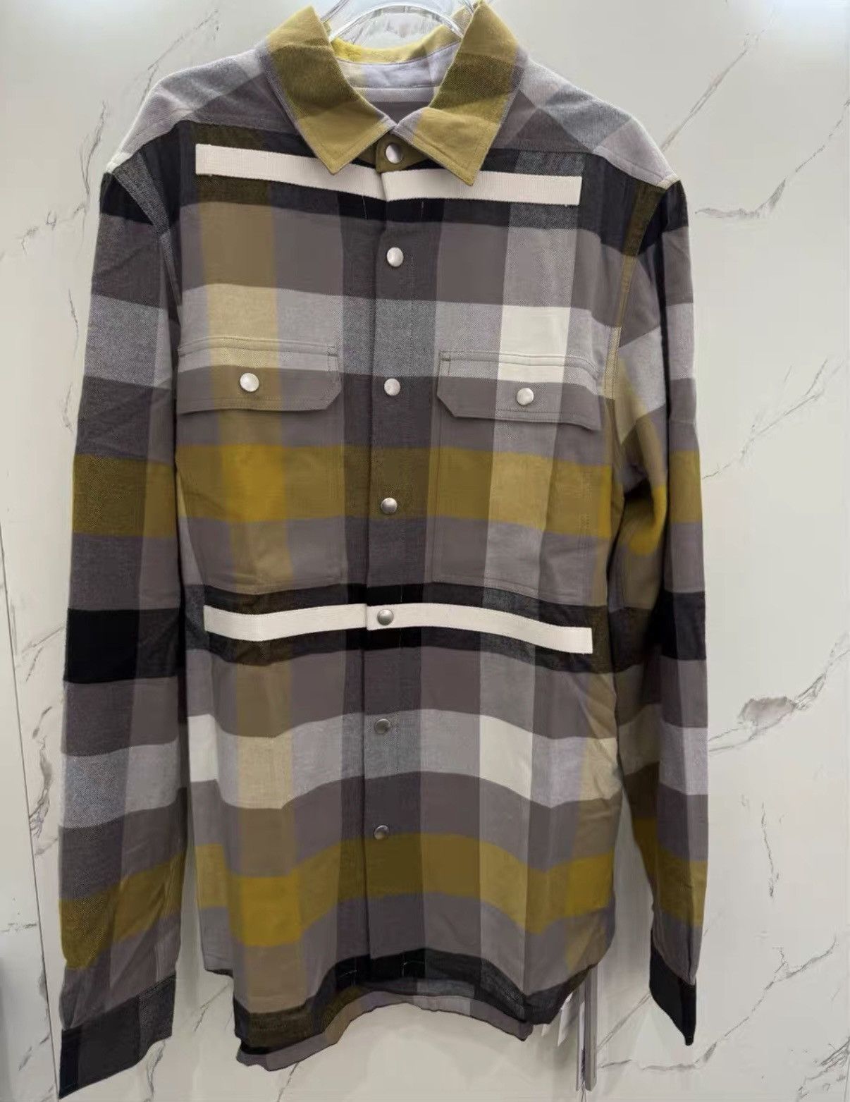 Rick Owens Rick Owens SS22 Fogachine outershirt Size US M / EU 48-50 / 2 - 1 Thumbnail