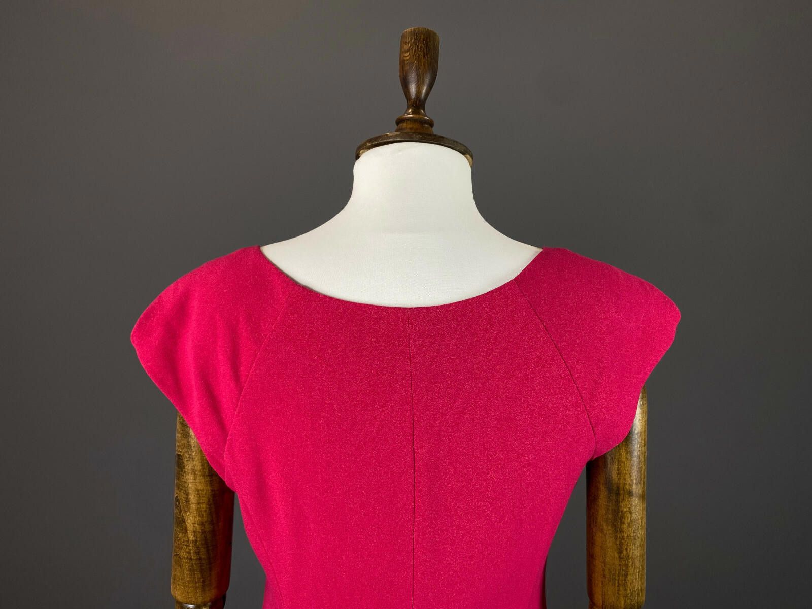Designer Ladies L. K.Bennet Red Sleeveless A-Line Dress Size 10 Size L / US 10 / IT 46 - 7 Thumbnail