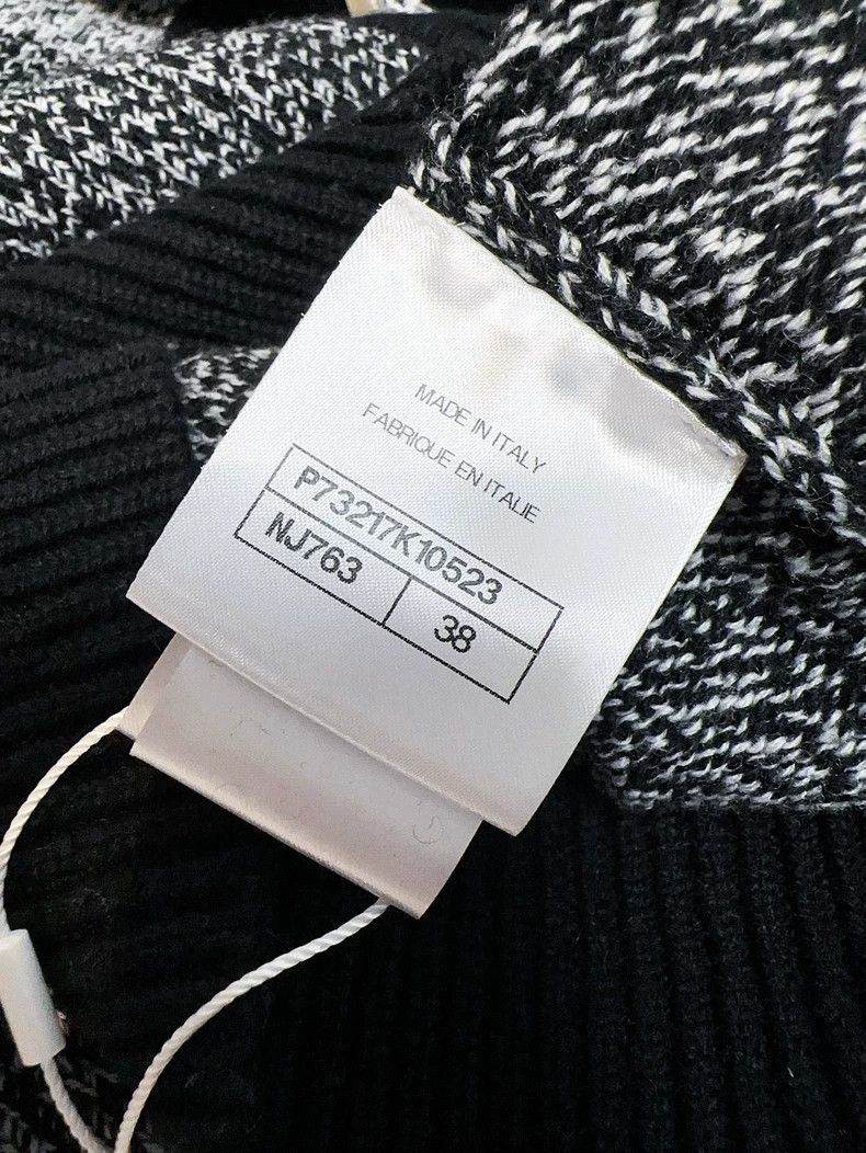 Chanel Chanel Coco Neige Checkerboard Zip Sweater Size M / US 6-8 / IT 42-44 - 7 Thumbnail