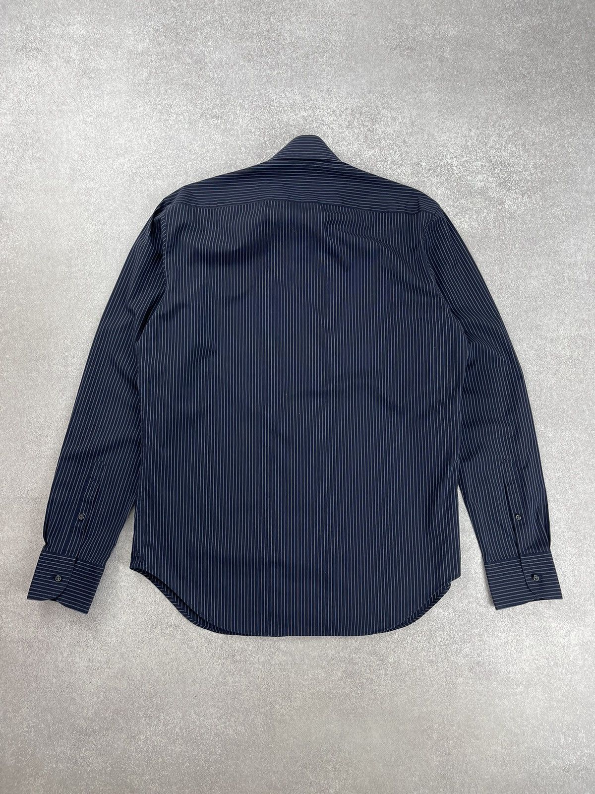 Boggi Boggi Milano Long Sleeve Striped Shirt Size 40 15 3/4 Size US L / EU 52-54 / 3 - 10 Thumbnail