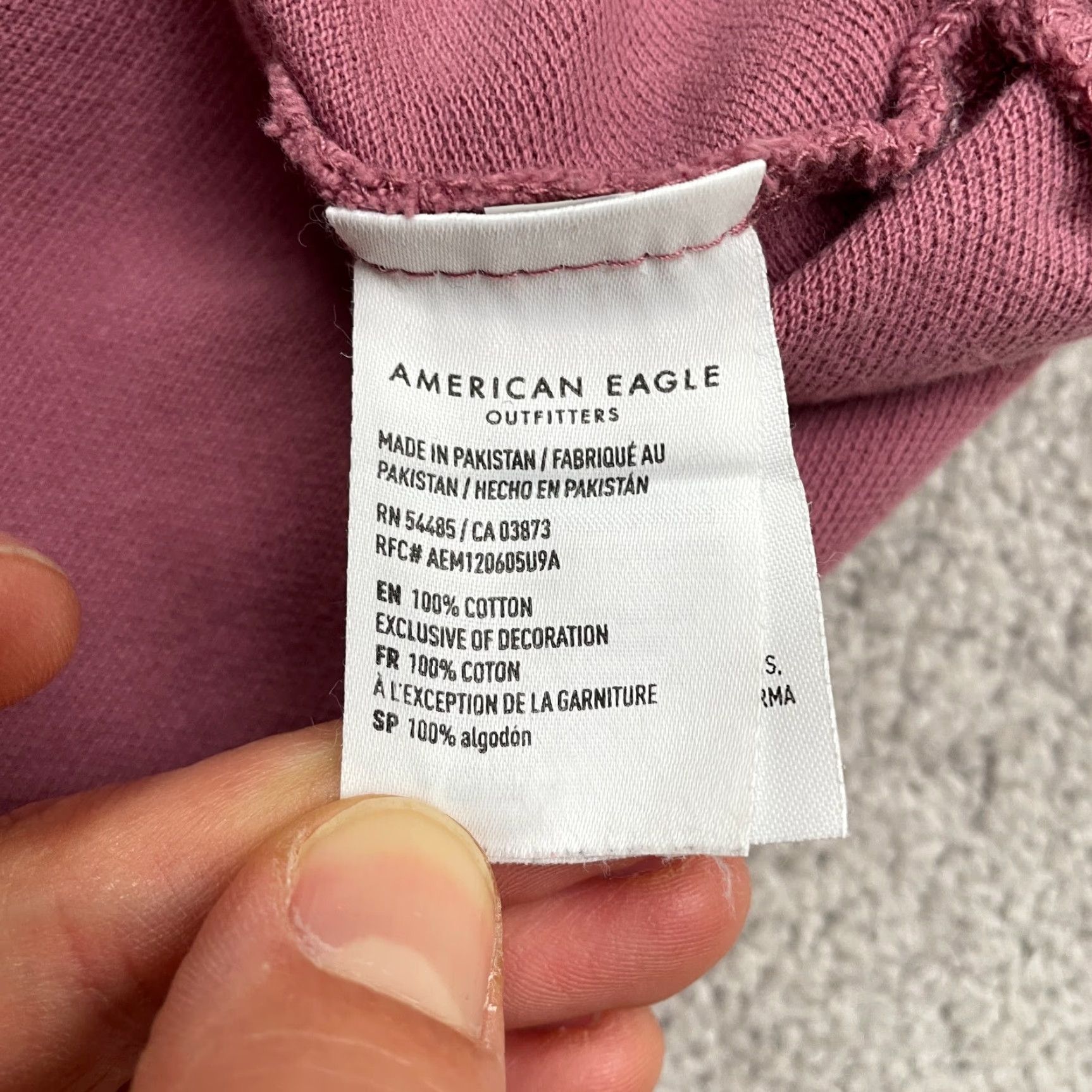 American Eagle Outfitters American Eagle Super Soft Polo Shirt XL Pink Short Sleeve Casual Mens Cotton Size US XL / EU 56 / 4 - 6 Thumbnail