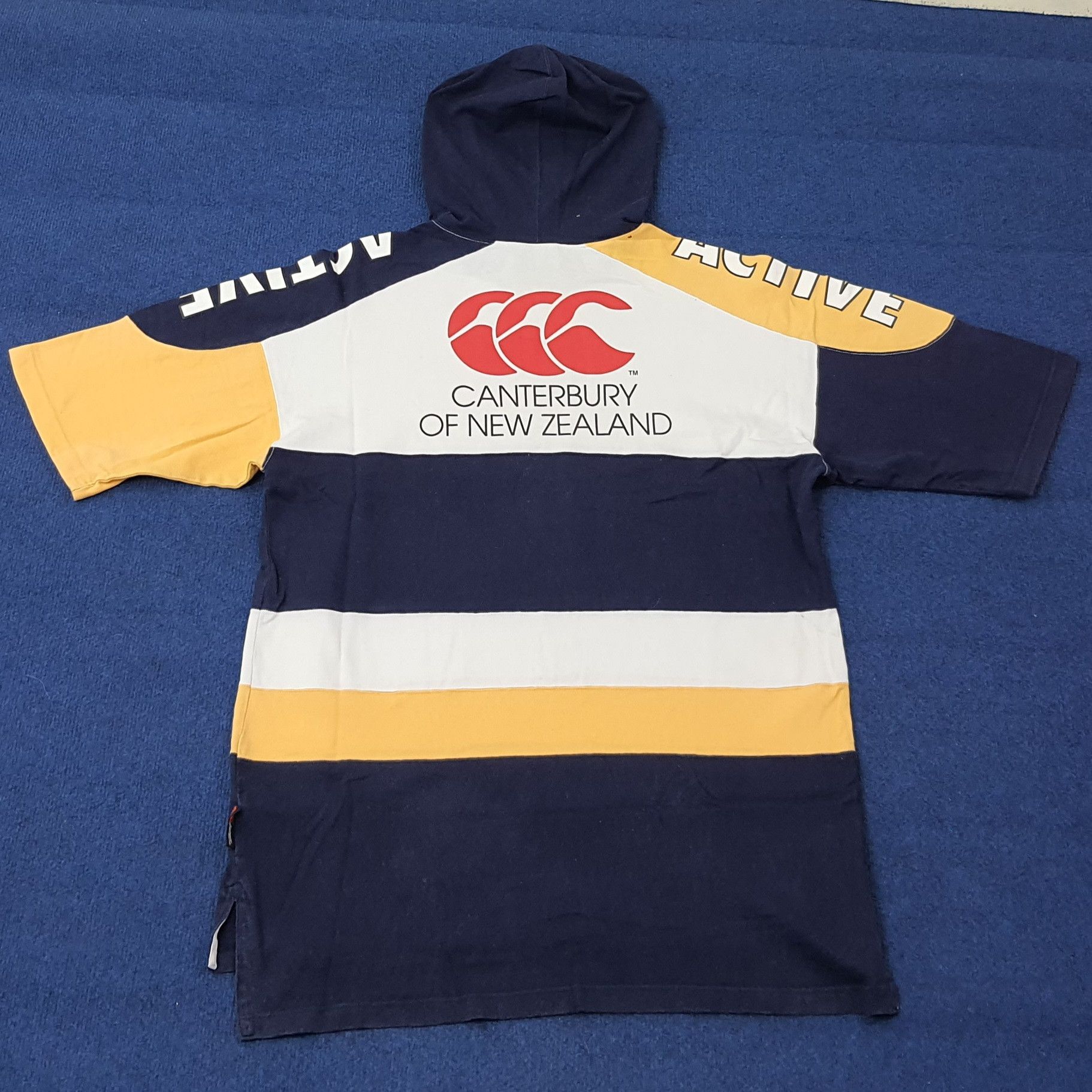 Canterbury of New Zealand Vintage Canterbury Power Authentic Hoodie Tshirt C259N3 Size US L / EU 52-54 / 3 - 4 Thumbnail